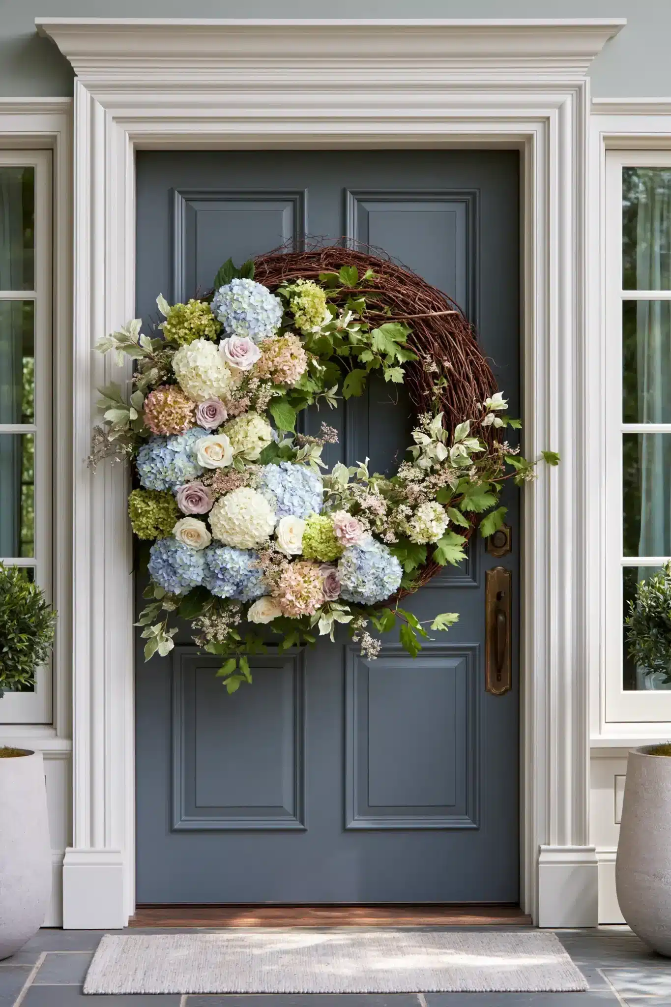 29 Spring Front Door Decor Ideas for an Entrance That Feels Fresh 8 spring front door decor