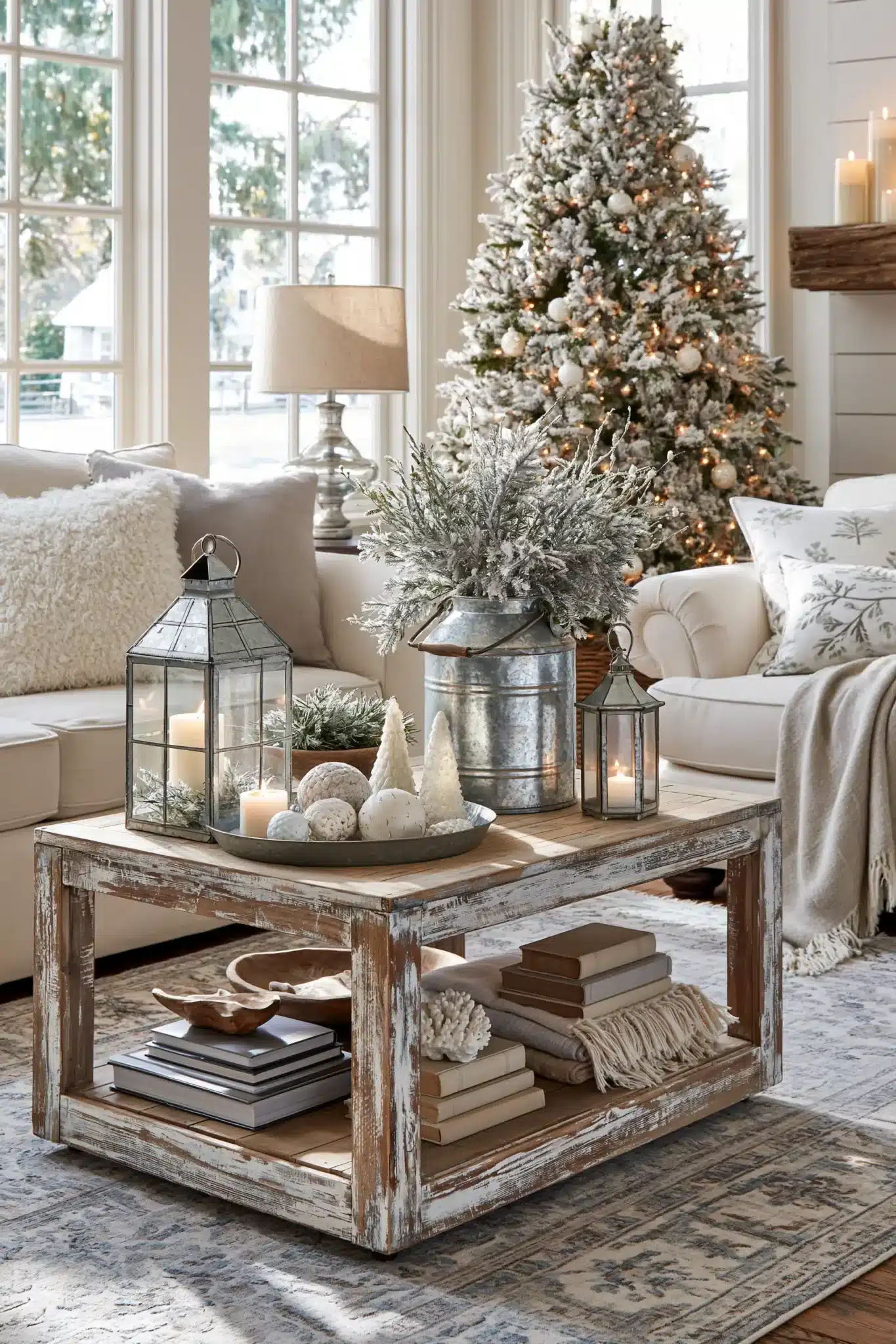 29 White Christmas Decor Ideas for a Room That Stays Bright and Quiet 8 white christmas decor