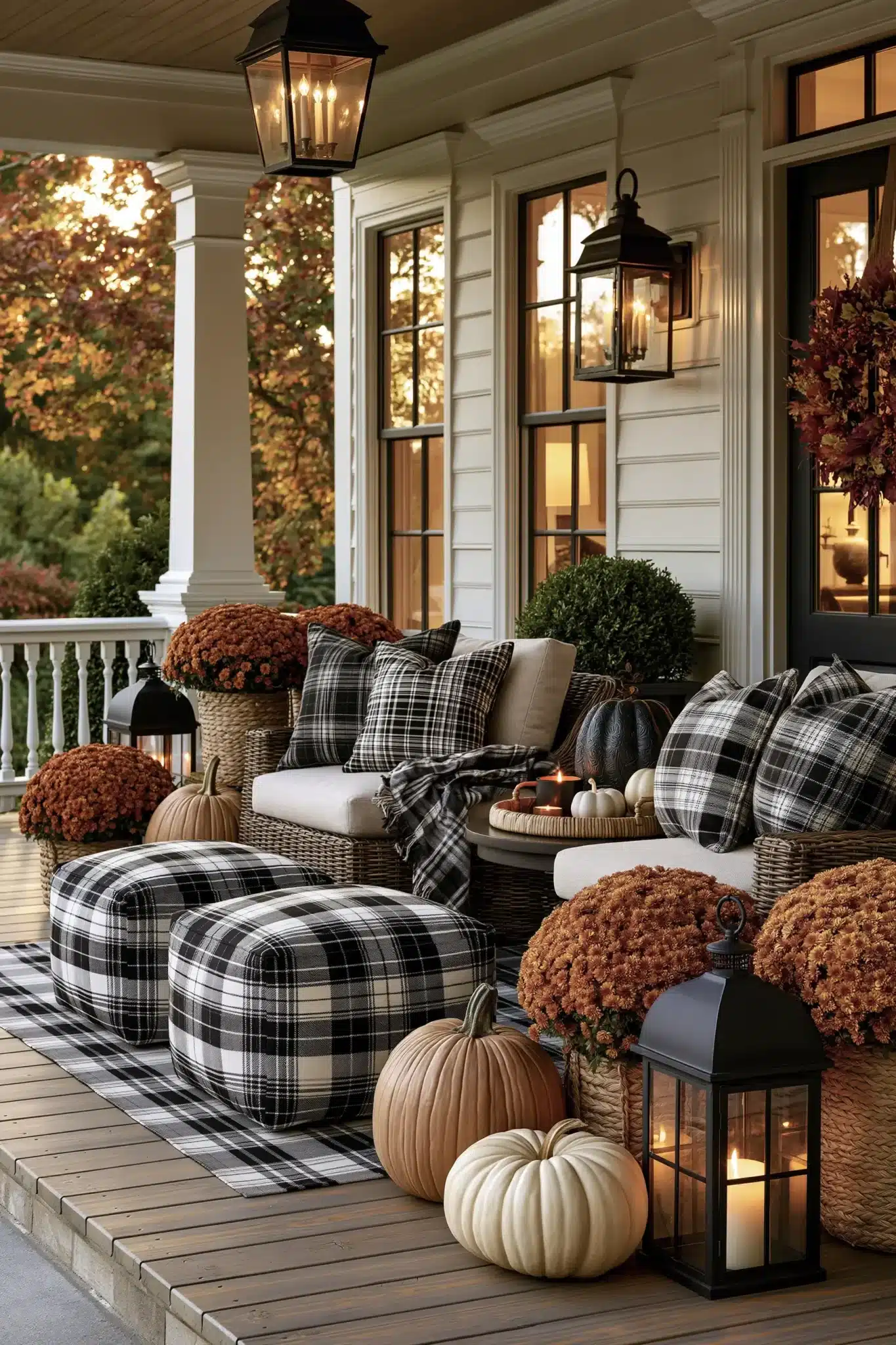29 Fall Halloween Decor Ideas for a Season That Blends Both Holidays 8 fall halloween decor