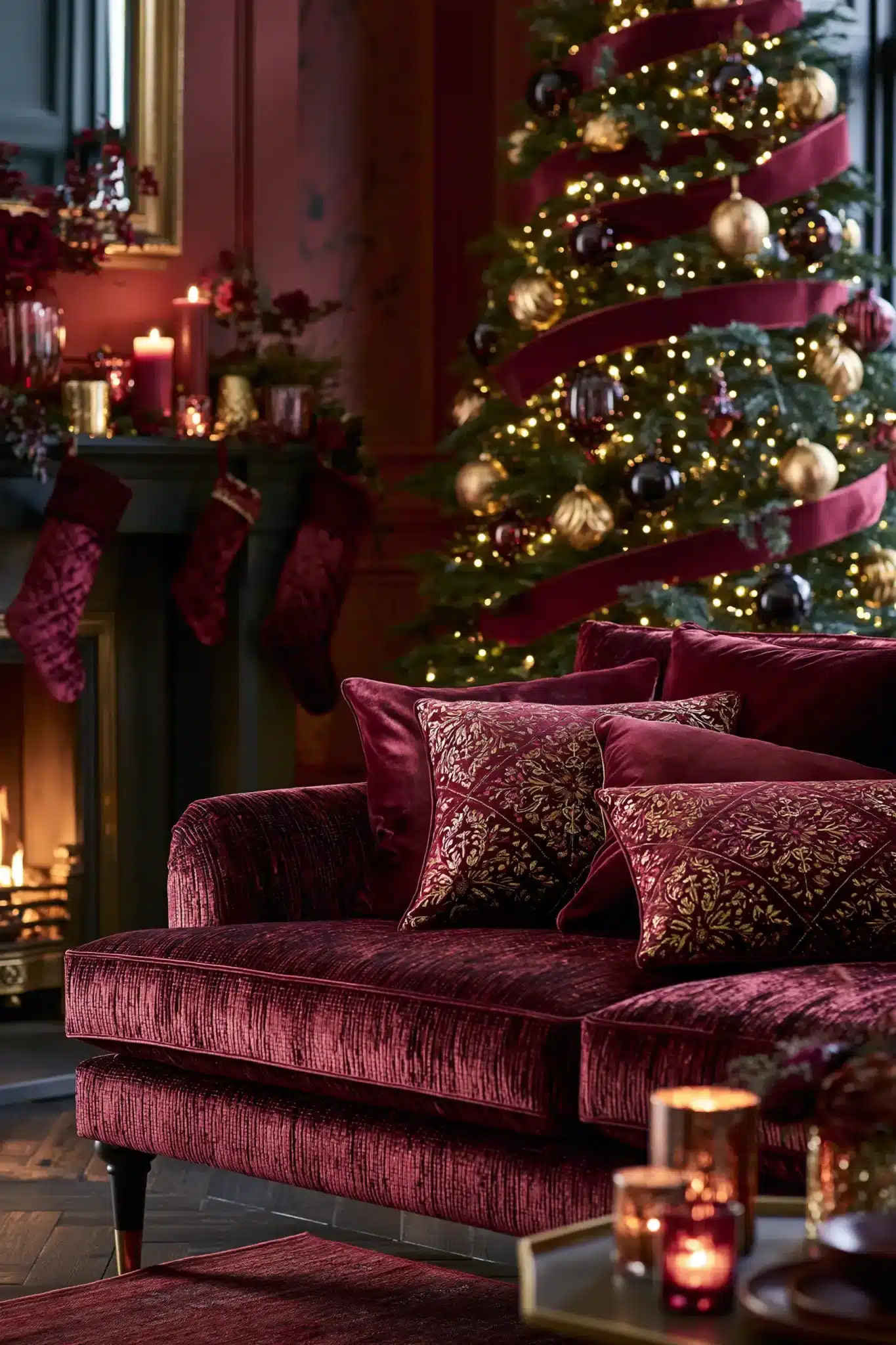 29 Moody Christmas Decor Ideas for a Season That Feels Calm 9 moody christmas decor