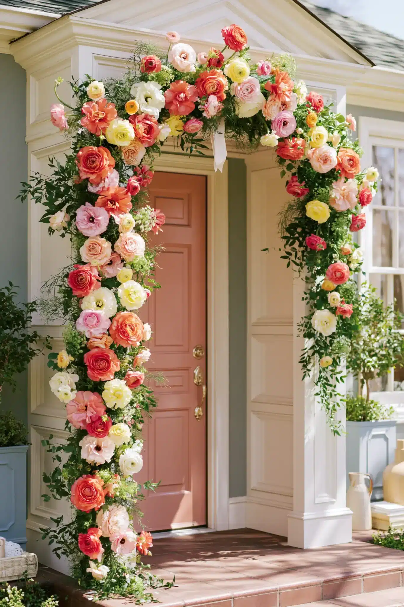 29 Spring Front Door Decor Ideas for an Entrance That Feels Fresh 9 spring front door decor