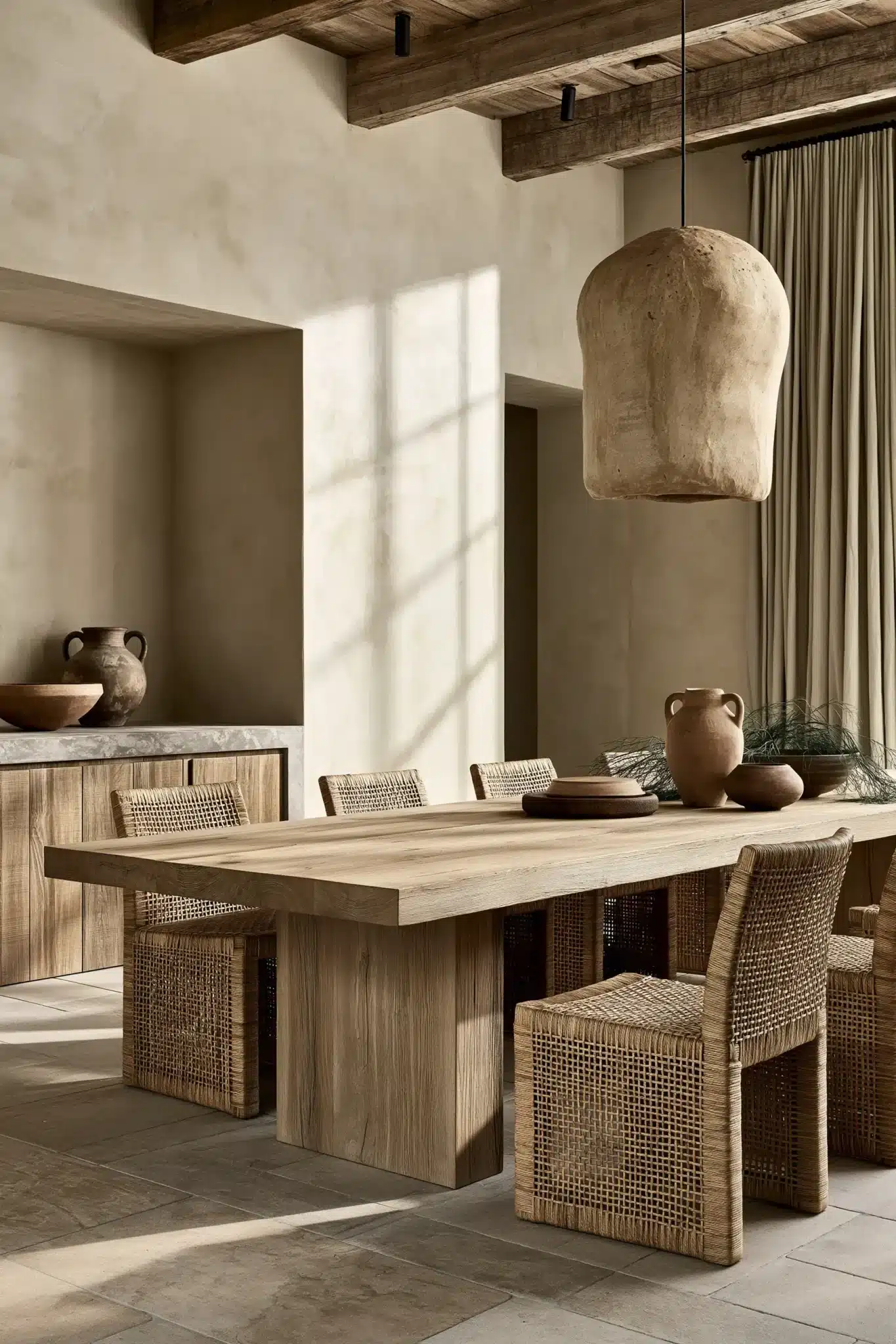 29 Modern Dining Room Ideas for a Table That Stays Out of the Way 9 modern dining room