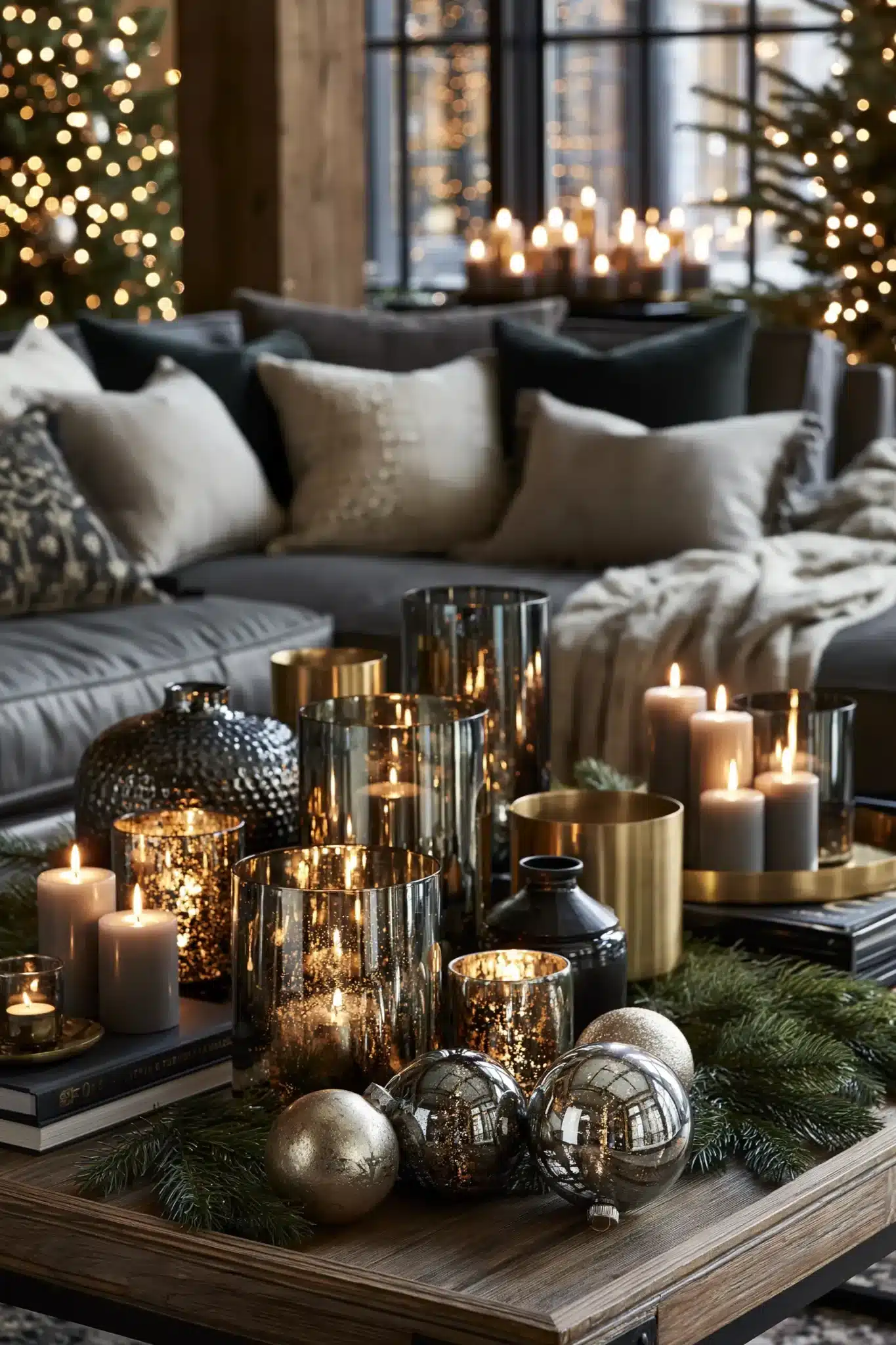 29 Modern Christmas Decor Ideas for a Home With Clean Lines 9 modern christmas decor