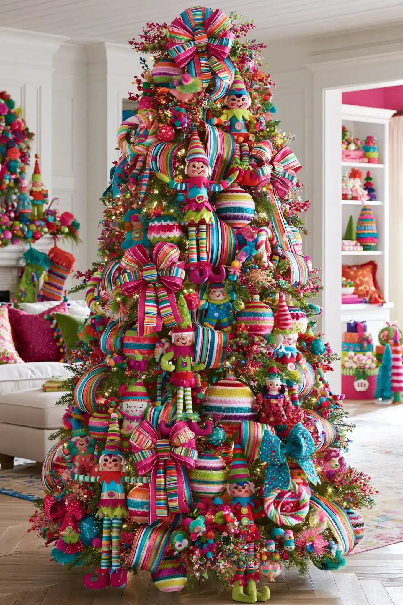 29 Christmas Tree Decor Ideas That Keep the Tree From Looking Busy 9 christmas tree decor ideas
