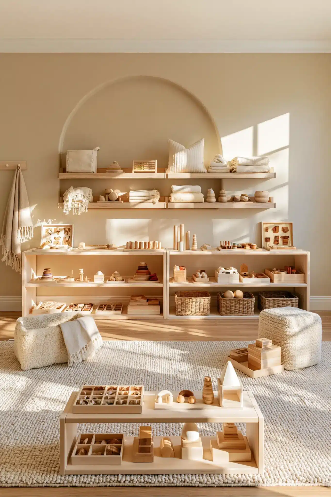 29 Montessori Playroom Ideas That Let Kids Actually Use the Room 1 montessori playroom