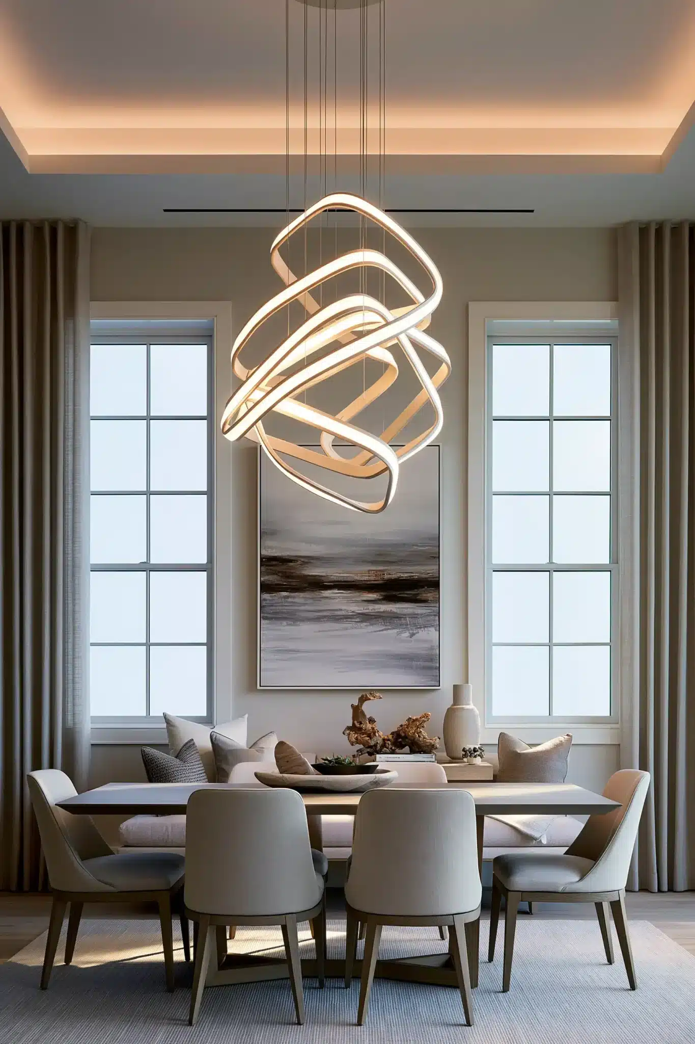 29 Dining Room Lighting Ideas for Every Hour of the Day 1 dining room lighting