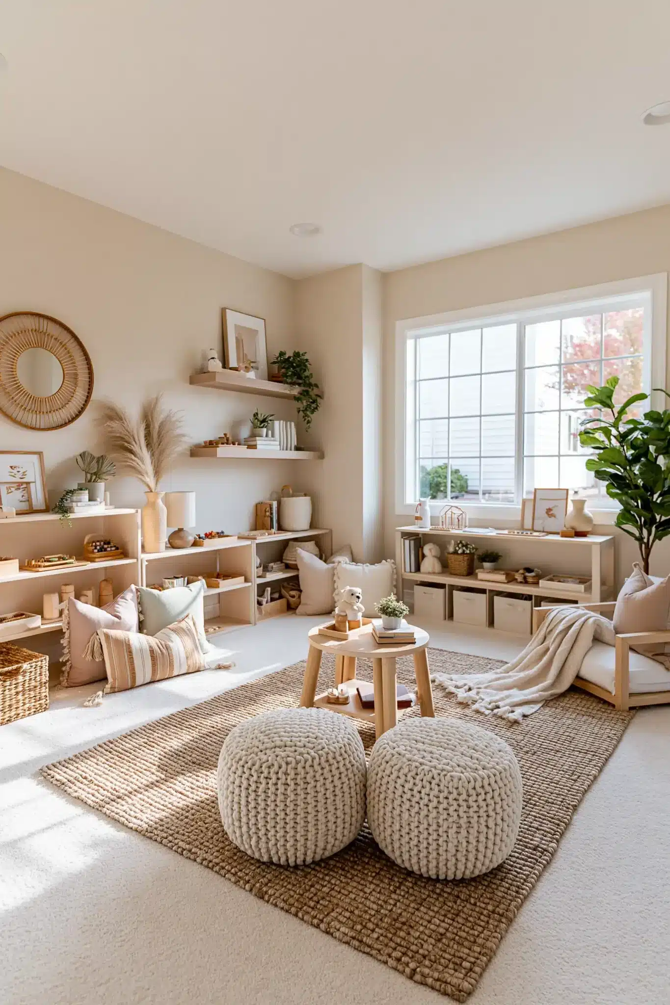 29 Montessori Playroom Ideas That Let Kids Actually Use the Room 10 montessori playroom