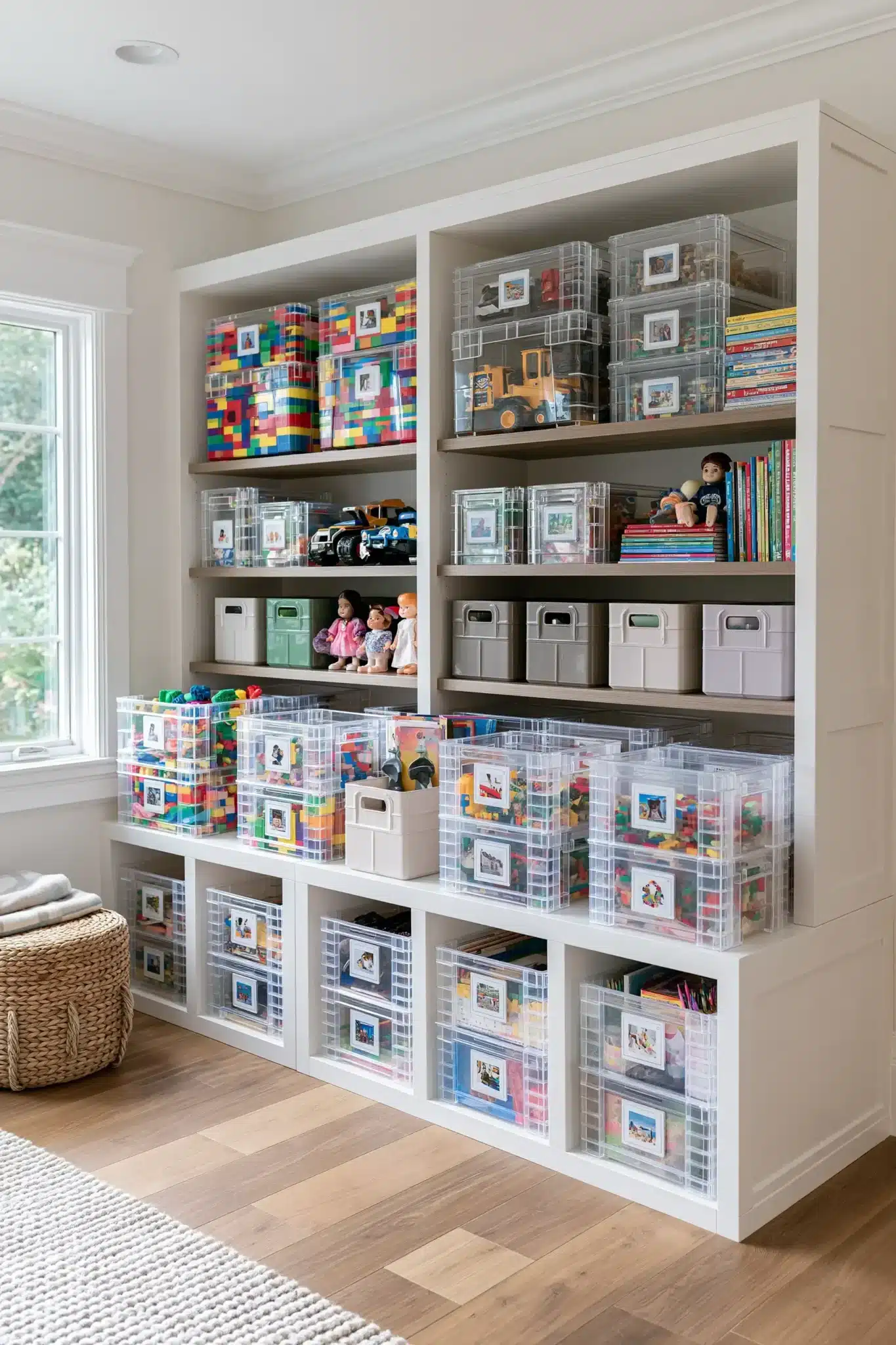 29 Playroom Storage Ideas That Keep Toys in Reach 10 playroom storage ideas