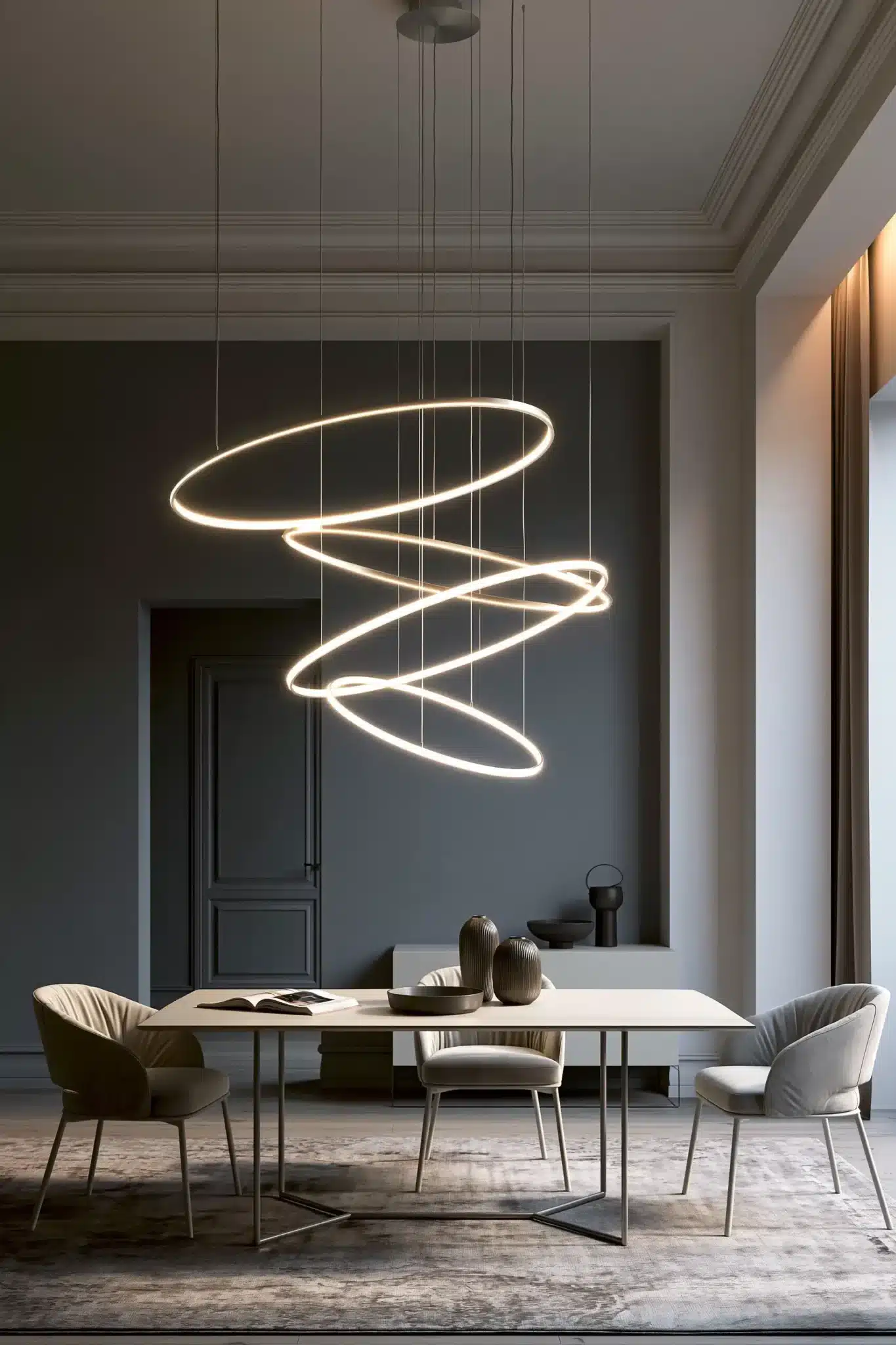 29 Dining Room Lighting Ideas for Every Hour of the Day 13 dining room lighting