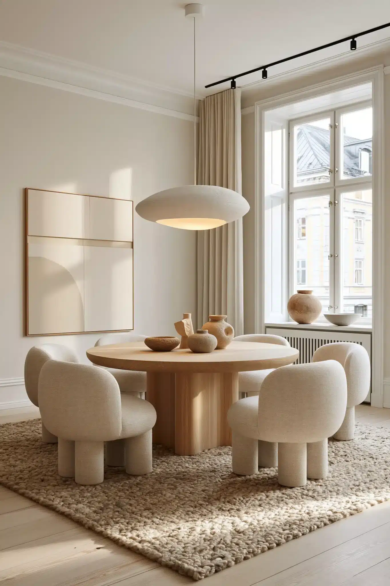 29 Round Table Dining Room Setups for Easier Conversation 13 round table dining room