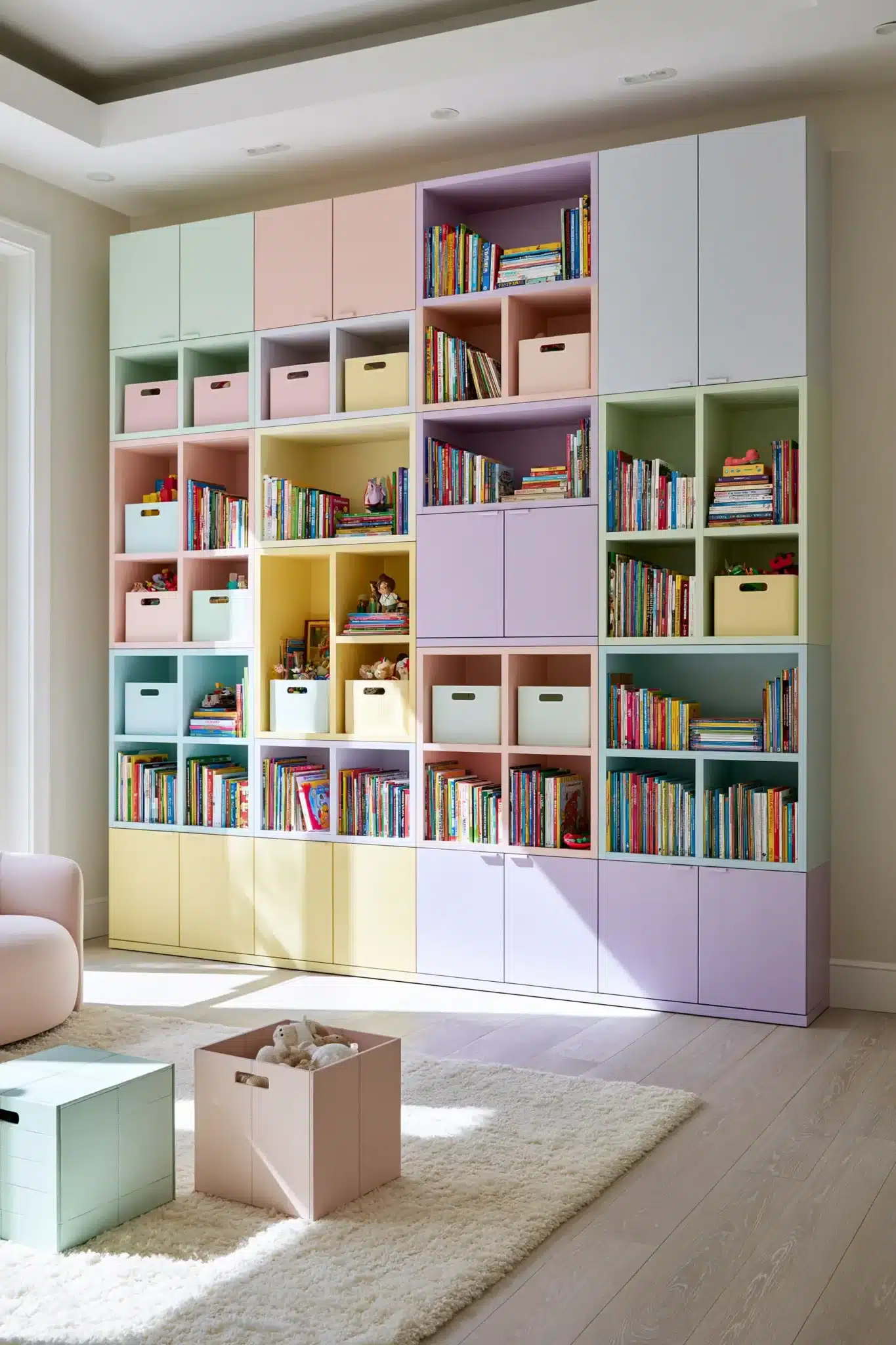 29 Playroom Storage Ideas to Tidy the Daily Mess 14 playroom storage