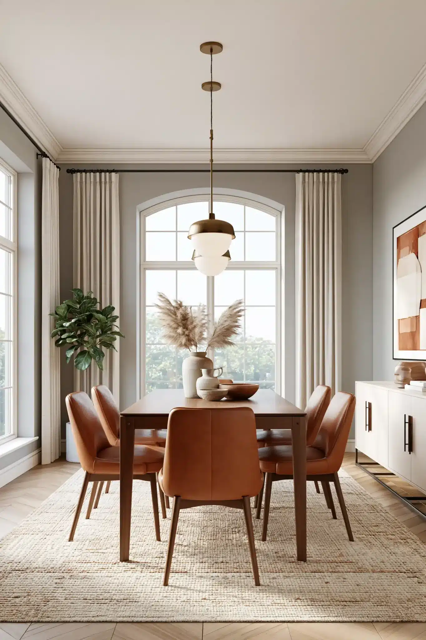 29 Mid Century Modern Dining Room Ideas With Clean Lines 16 mid century modern dining room