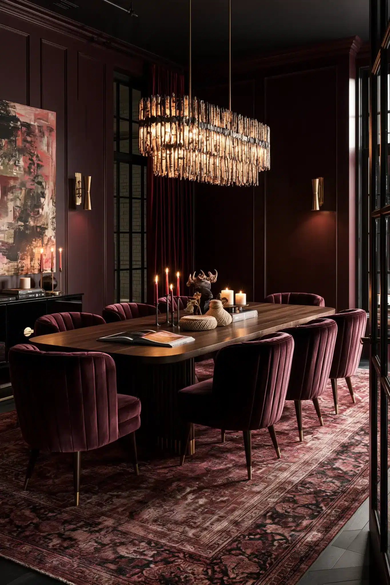 29 Boho Dining Room Ideas With Easy, Earthy Layers 16 boho dining room