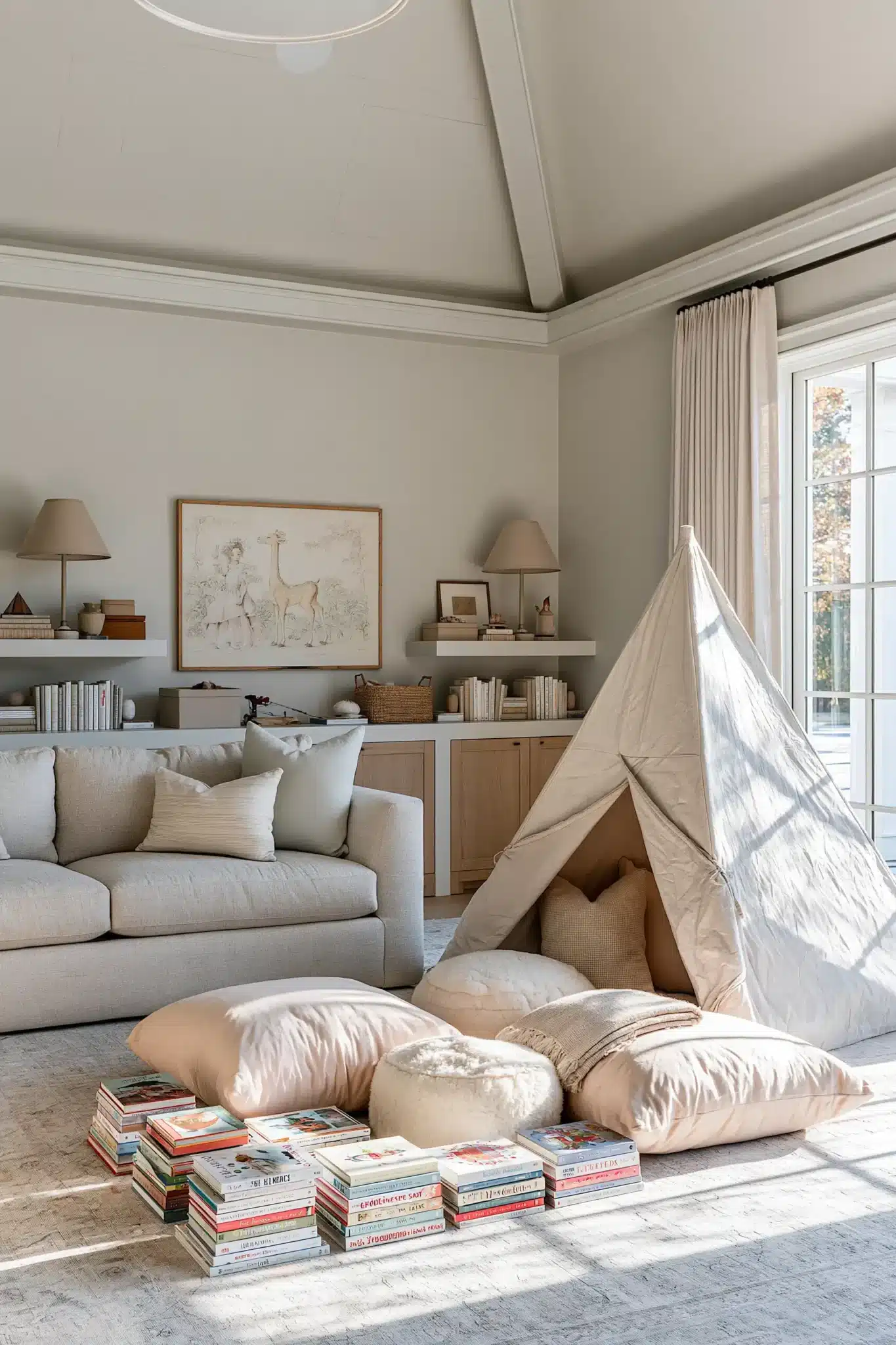 29 Family Room Playroom Ideas That Share the Space 16 family room playroom