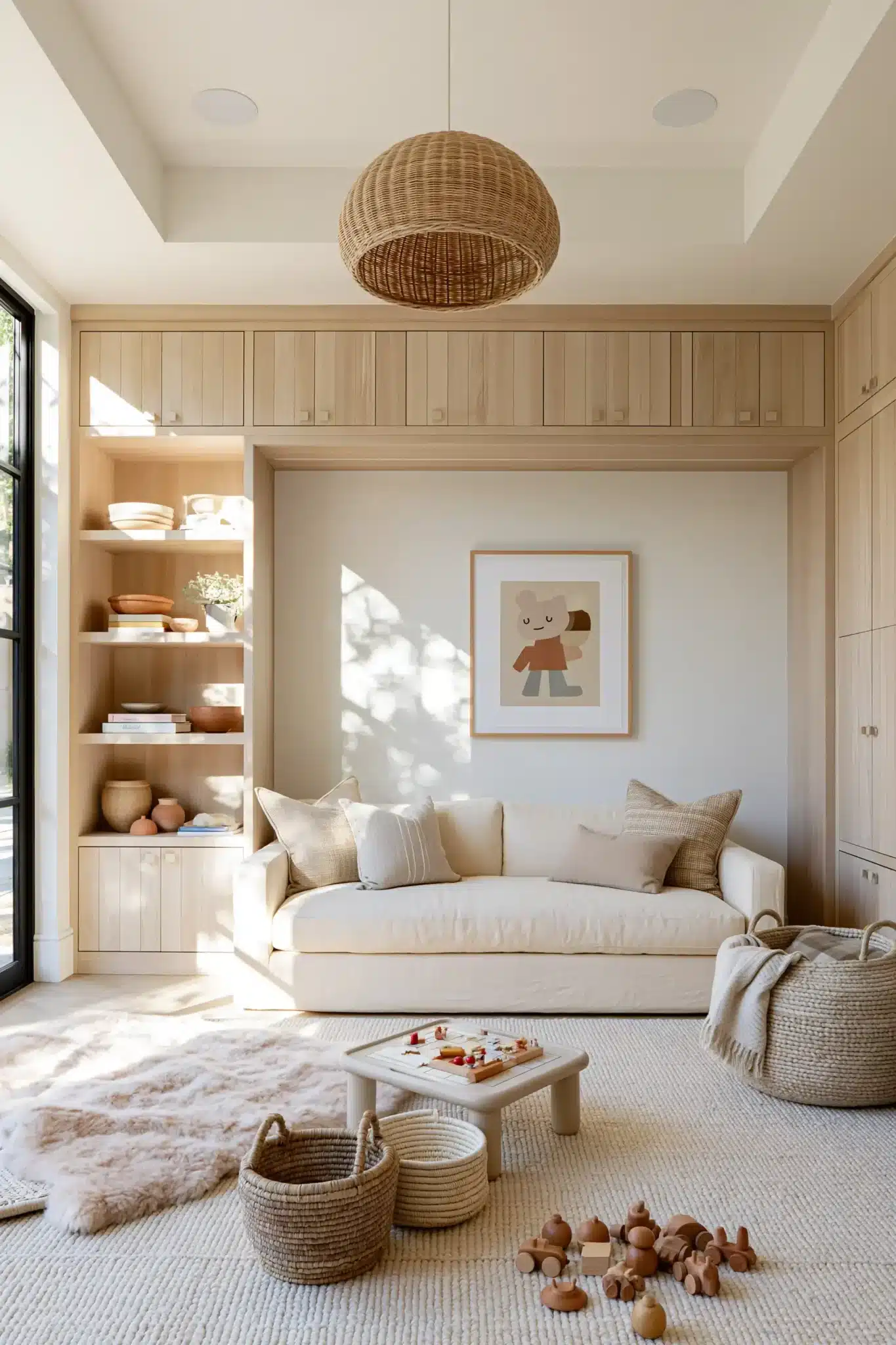 29 Family Room Playroom Ideas That Share the Space 17 family room playroom