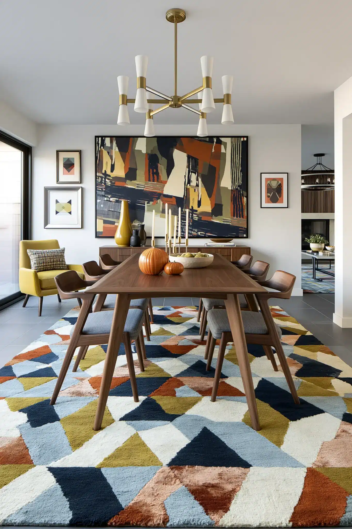 29 Mid Century Modern Dining Room Ideas With Clean Lines 18 mid century modern dining room