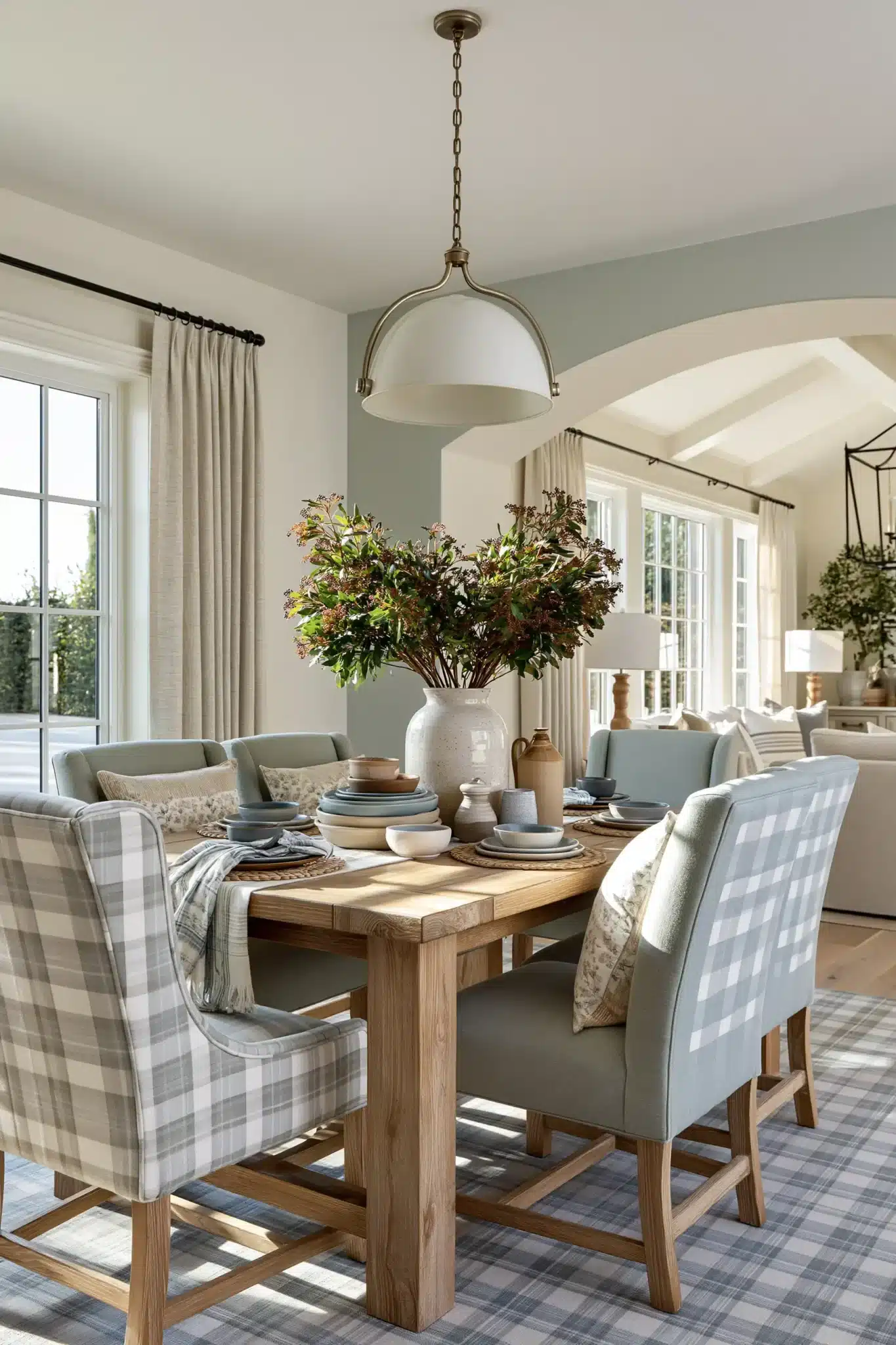 29 Dining Room Inspiration Looks From Calm to Bold 19 dining room inspiration