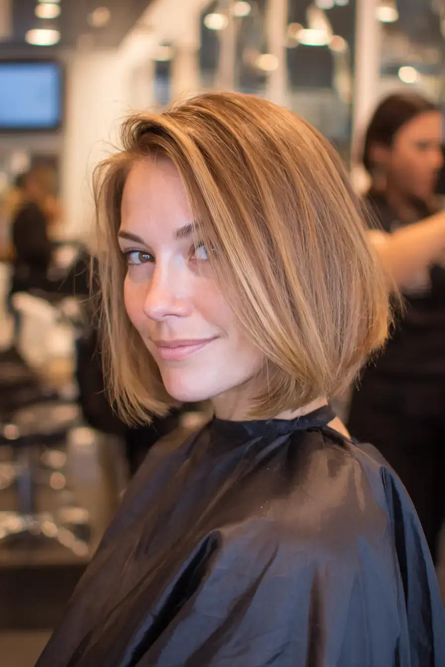 50 Best Haircuts for Round Faces, From Pixies to Long Layers 2 round face haircuts