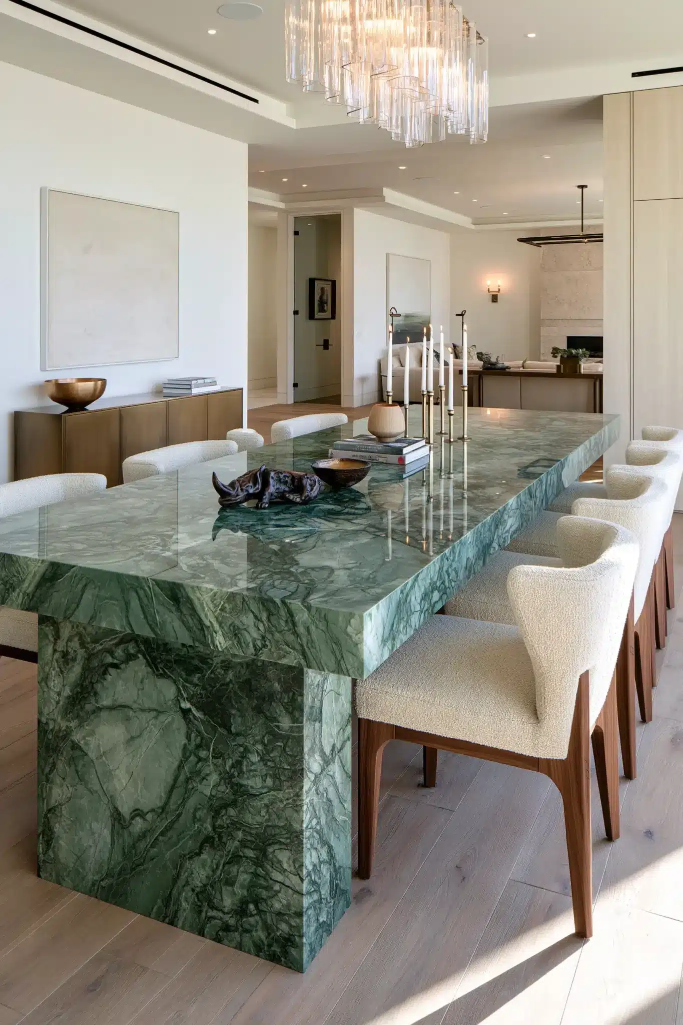 29 Green Dining Room Ideas for a Calmer, Warmer Wall 20 green dining room