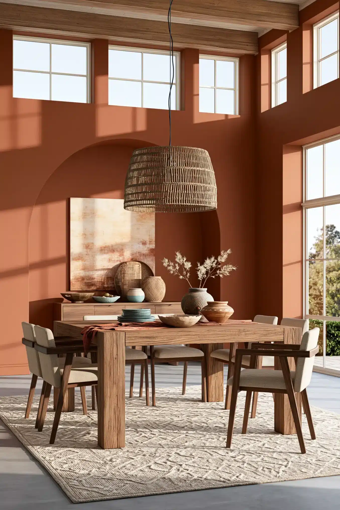 29 Boho Dining Room Ideas With Easy, Earthy Layers 20 boho dining room