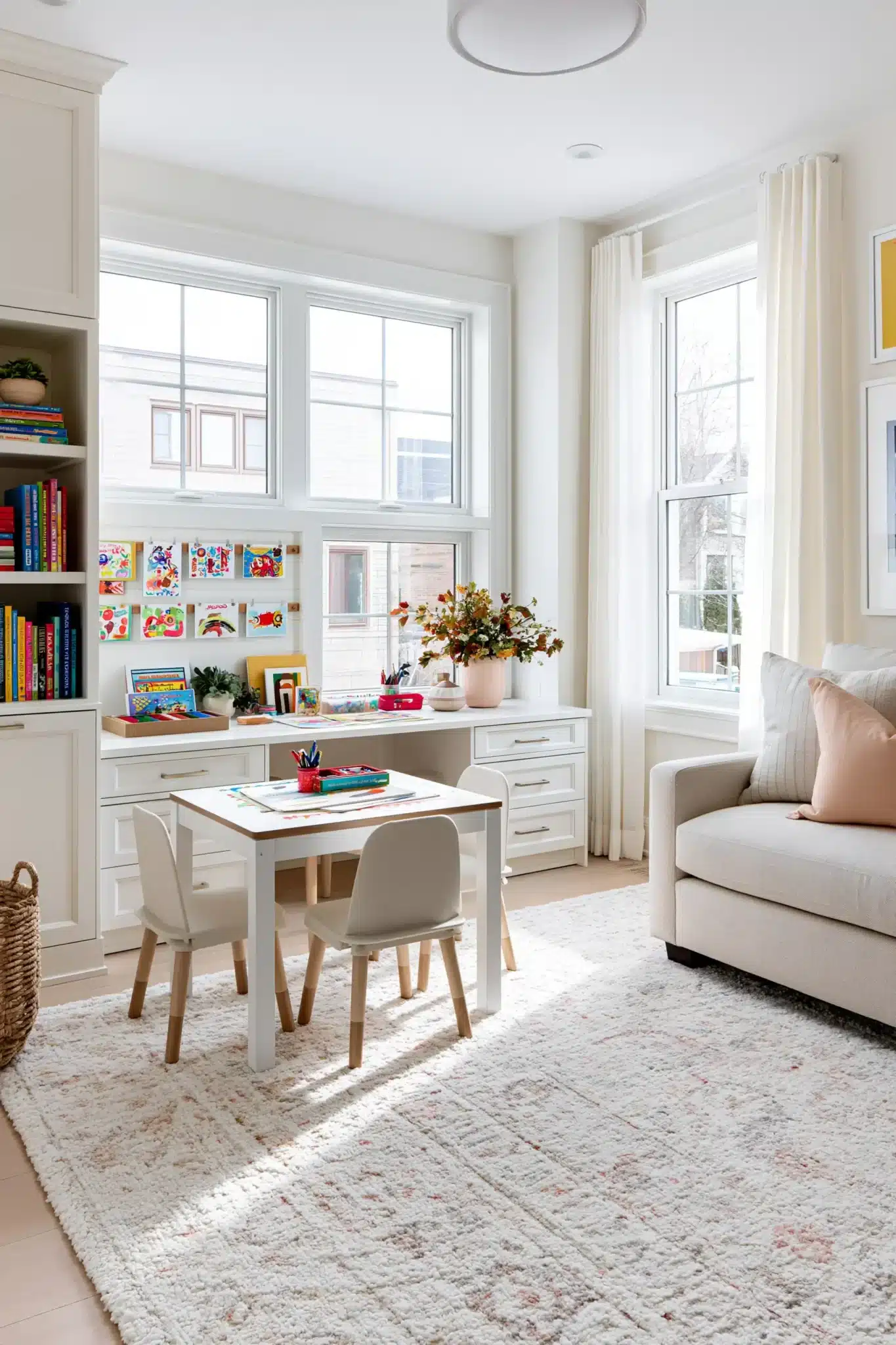 29 Family Room Playroom Ideas That Share the Space 20 family room playroom