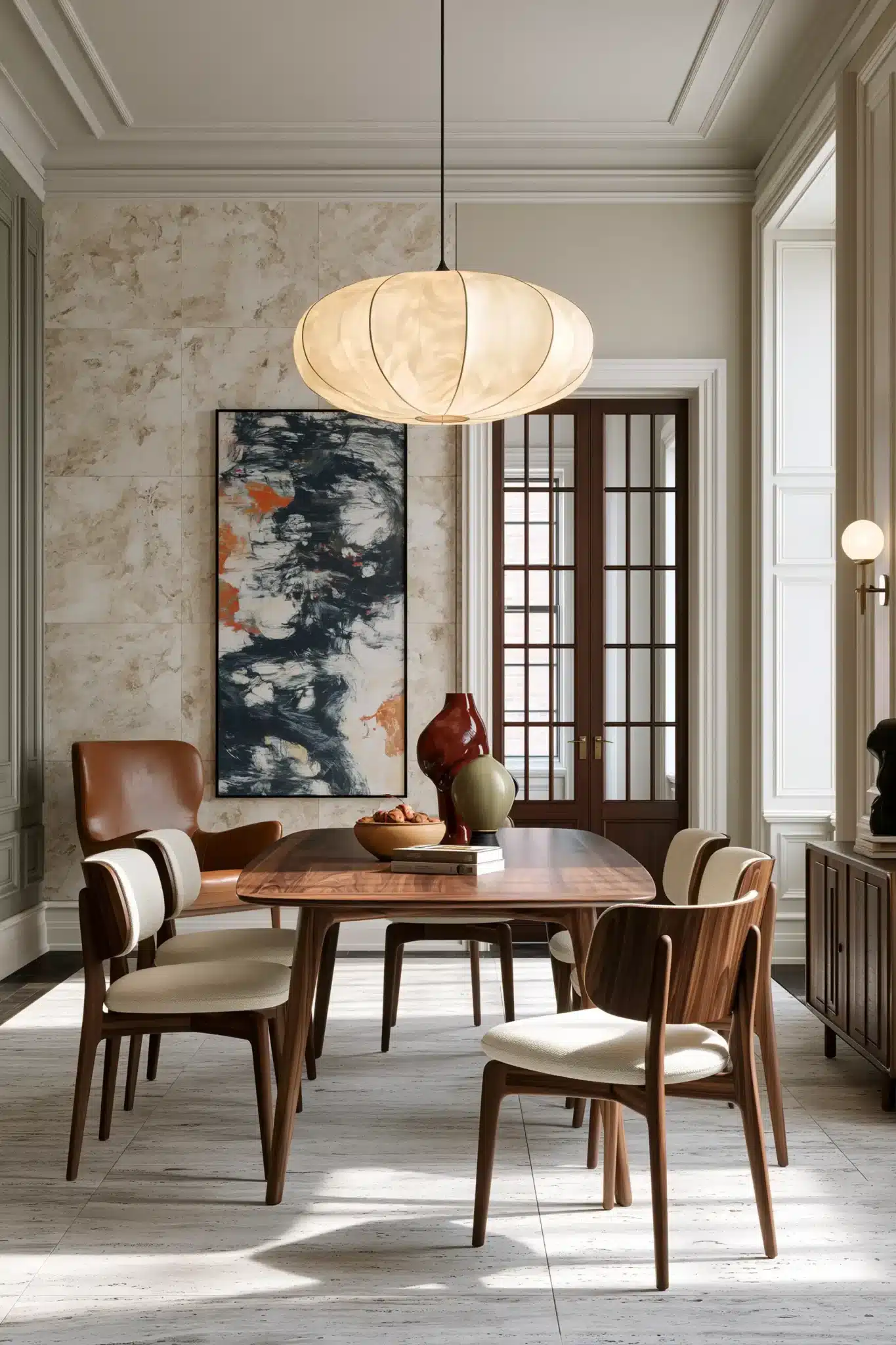 29 Mid Century Modern Dining Room Ideas With Clean Lines 20 mid century modern dining room