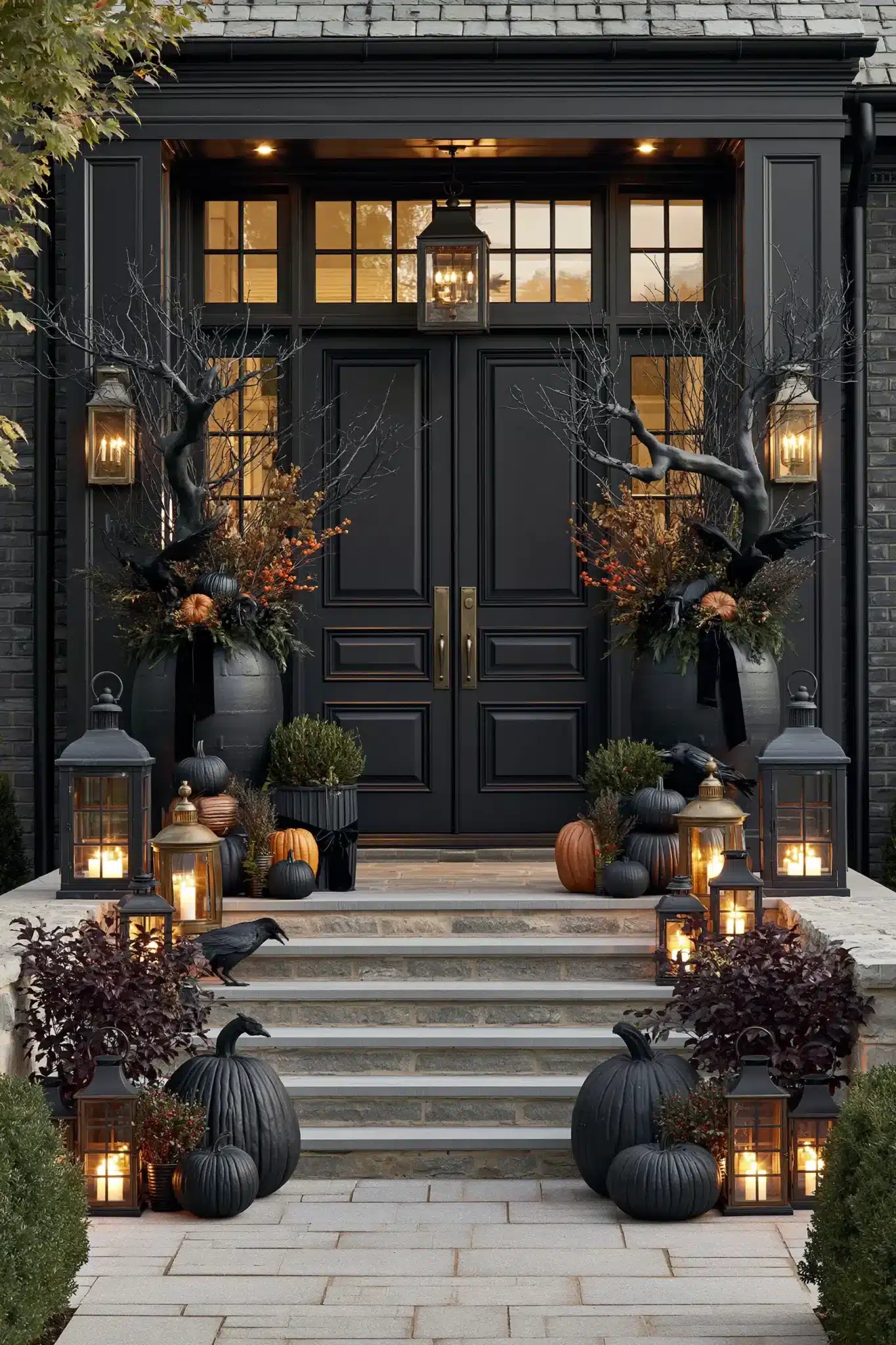 29 Elegant Halloween Decor Ideas That Skip the Plastic 21 elegant halloween decor