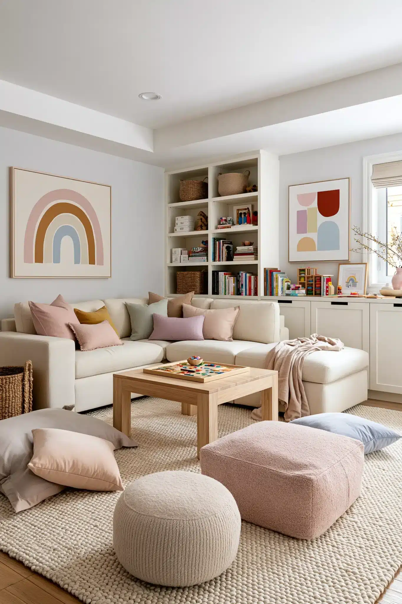 29 Family Room Playroom Ideas That Share the Space 21 family room playroom