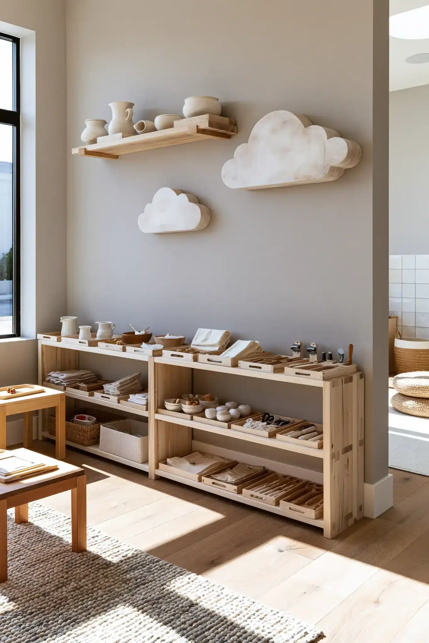 29 Montessori Playroom Ideas That Let Kids Actually Use the Room 22 montessori playroom