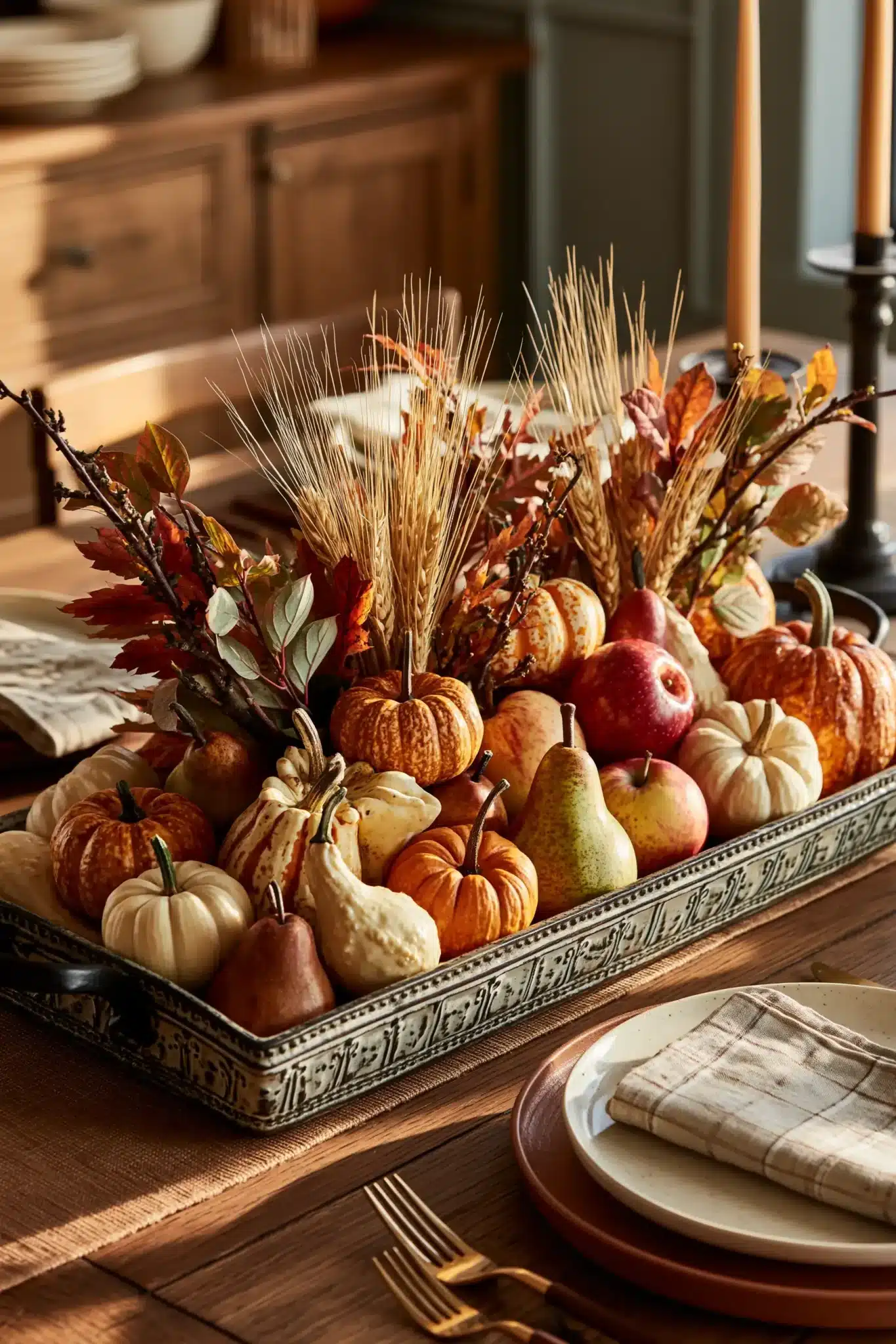 29 Dining Room Table Centerpiece Ideas You Can Build in Minutes 22 dining room table centerpiece ideas