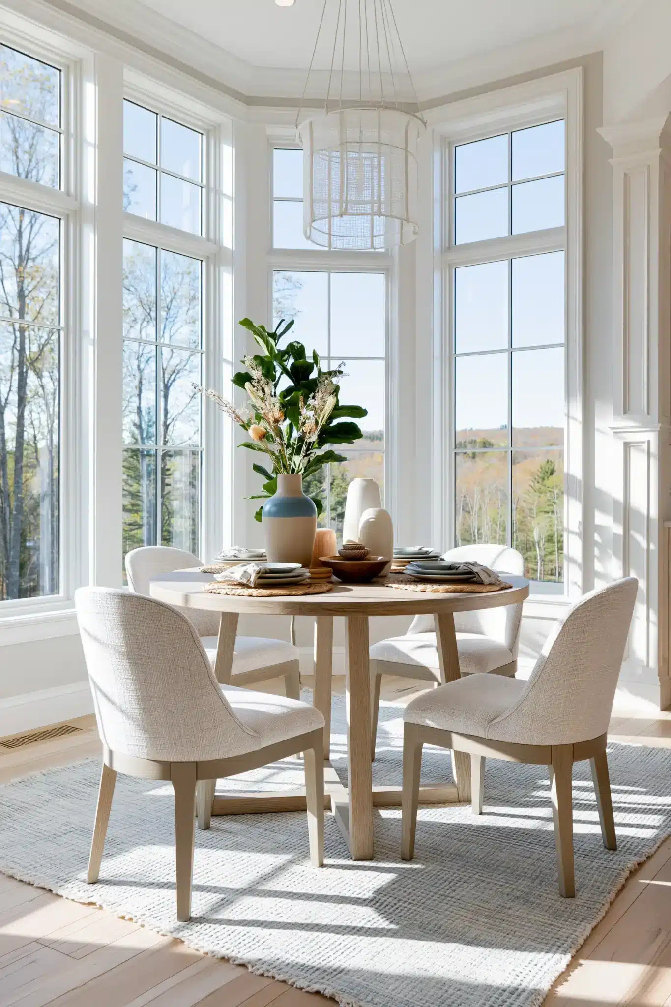 29 Round Table Dining Room Setups for Easier Conversation 22 round table dining room
