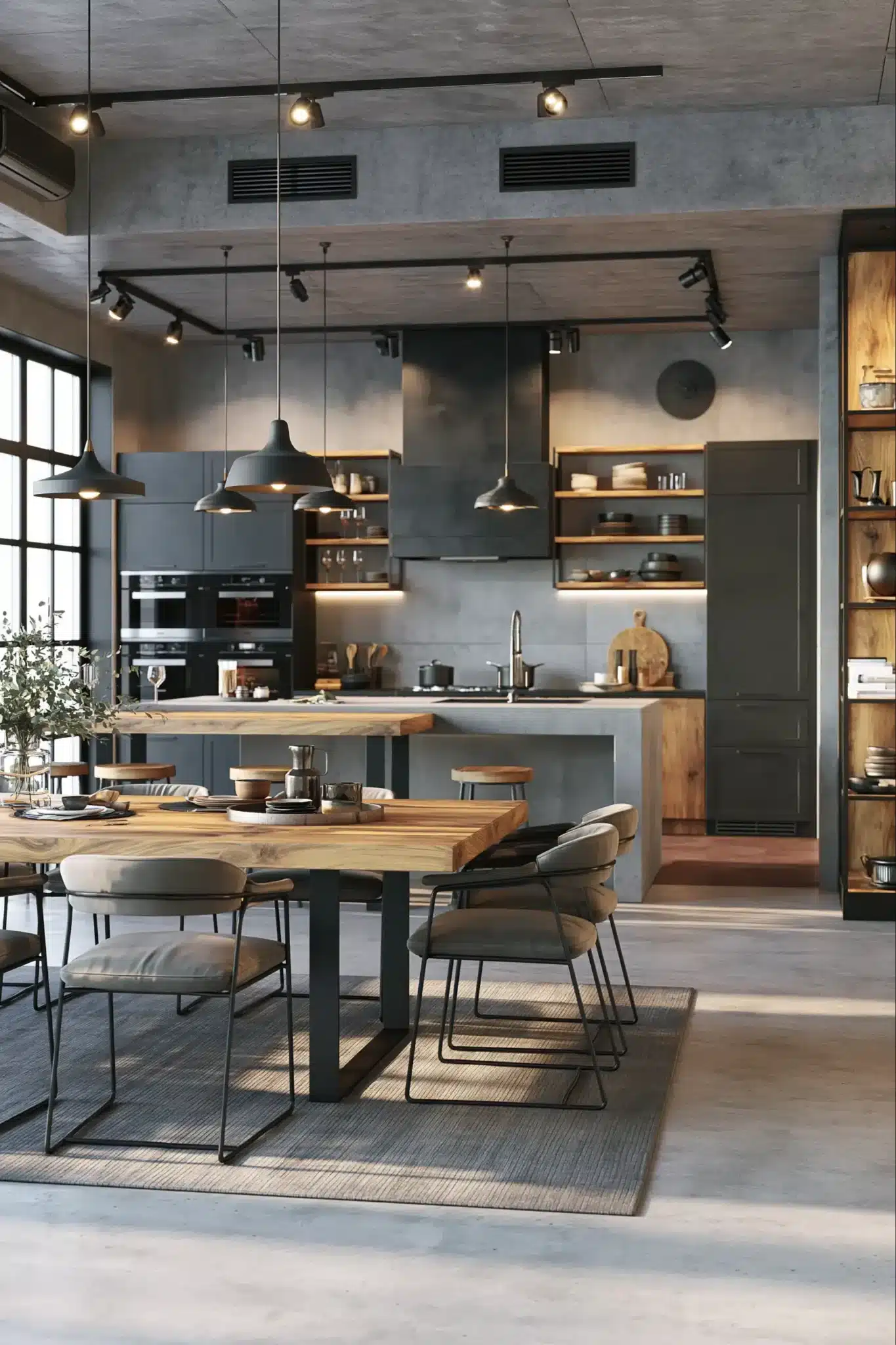 29 Kitchen Dining Room Combo Layouts That Flow 23 kitchen dining room combo