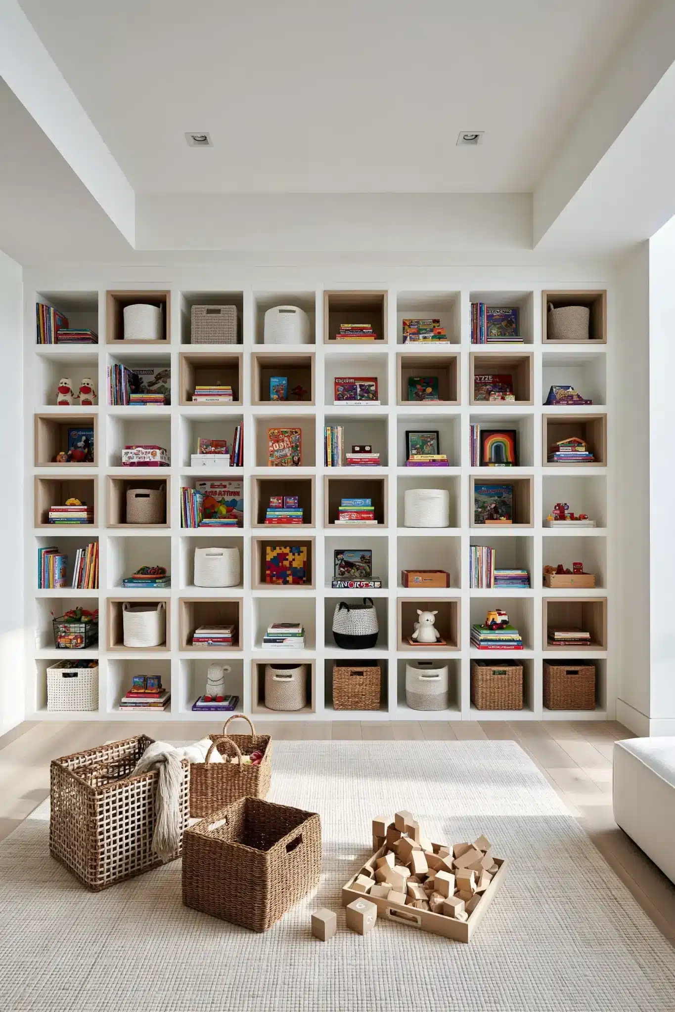 29 Playroom Storage Ideas That Keep Toys in Reach 23 playroom storage ideas