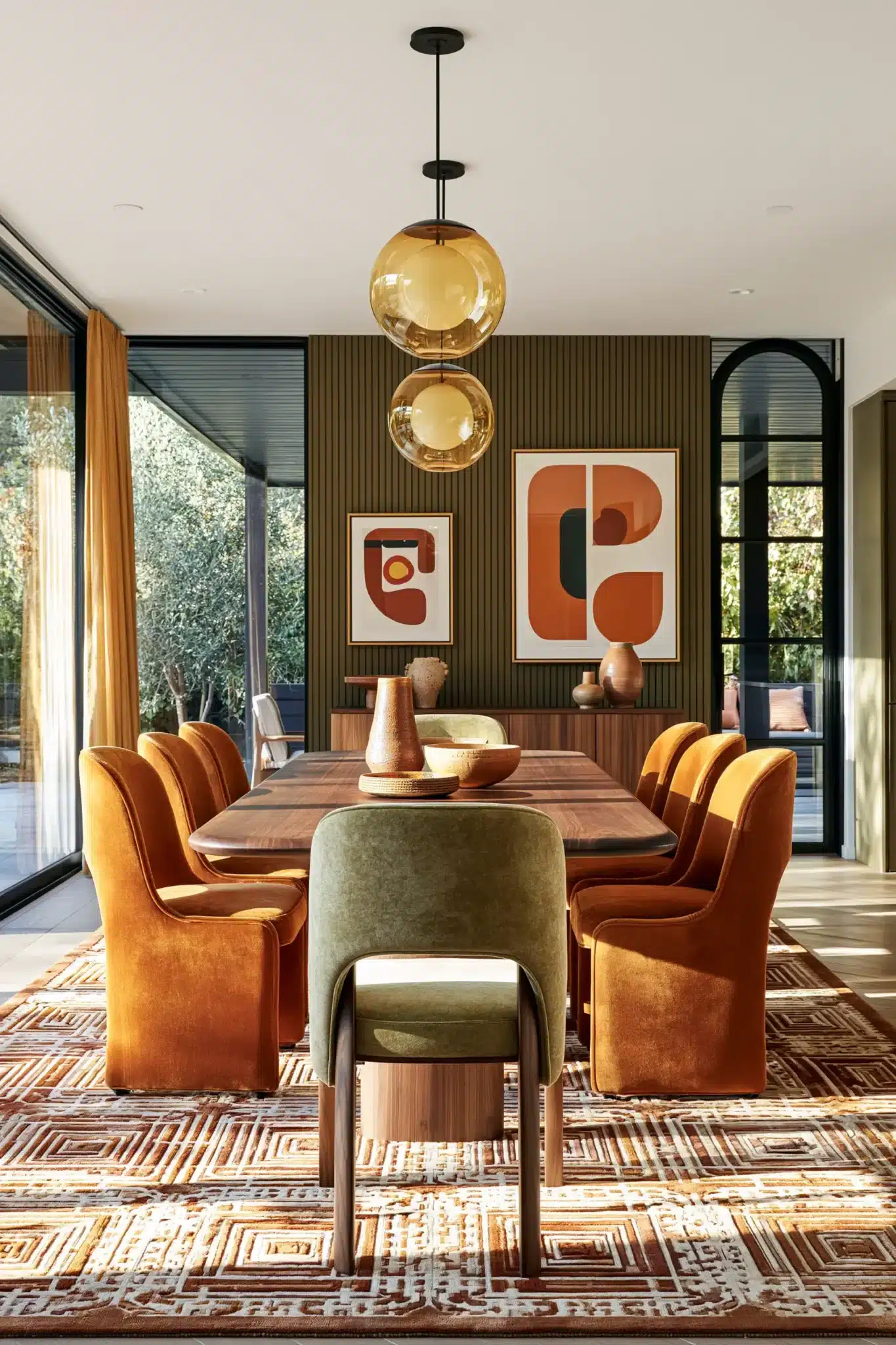 29 Boho Dining Room Ideas With Easy, Earthy Layers 23 boho dining room
