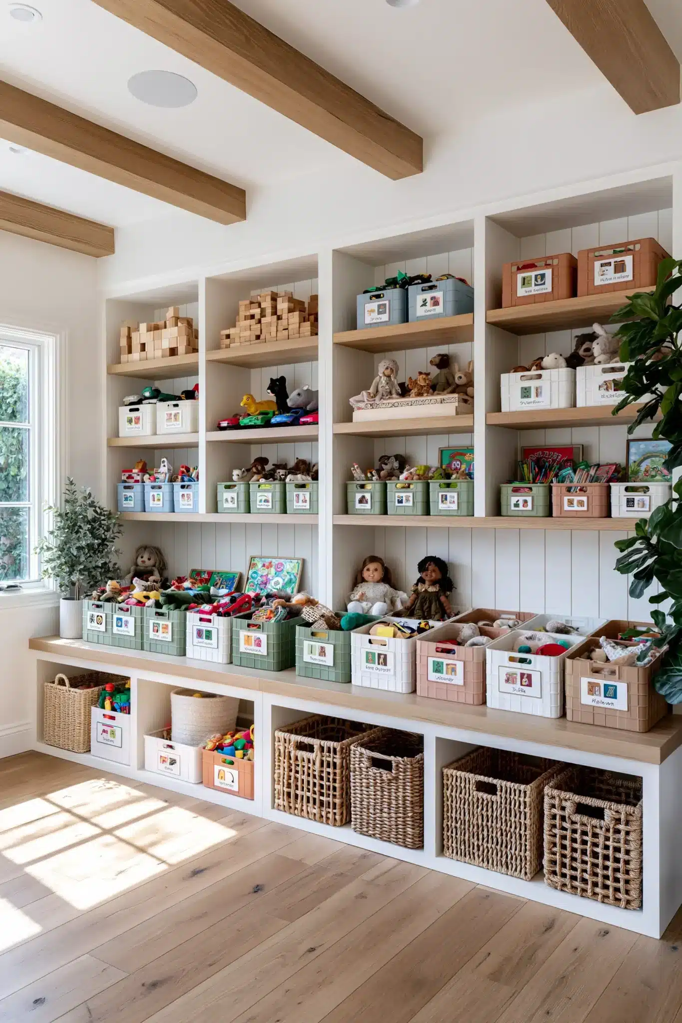 29 Playroom Storage Ideas to Tidy the Daily Mess 24 playroom storage