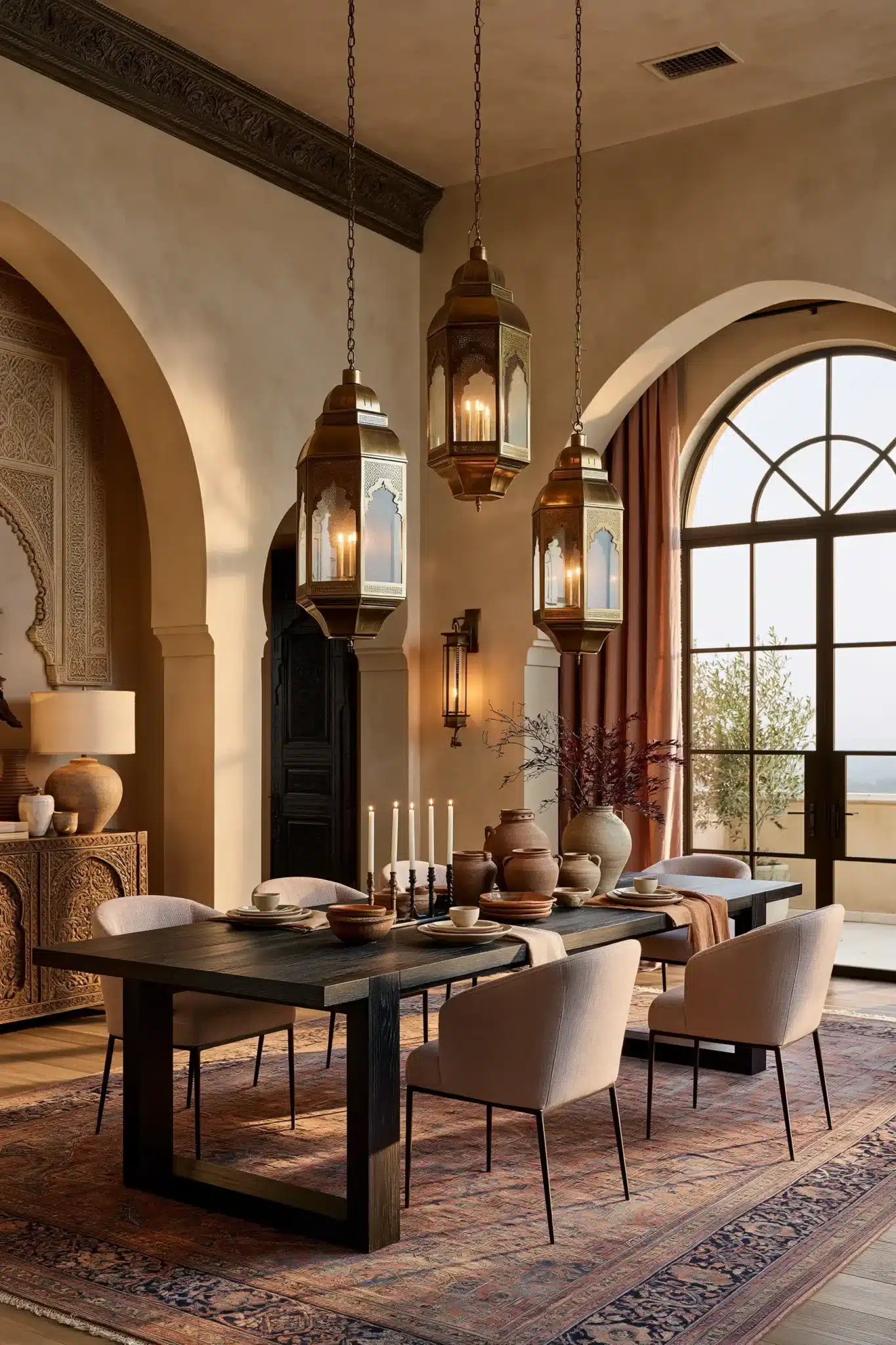 29 Boho Dining Room Ideas With Easy, Earthy Layers 25 boho dining room