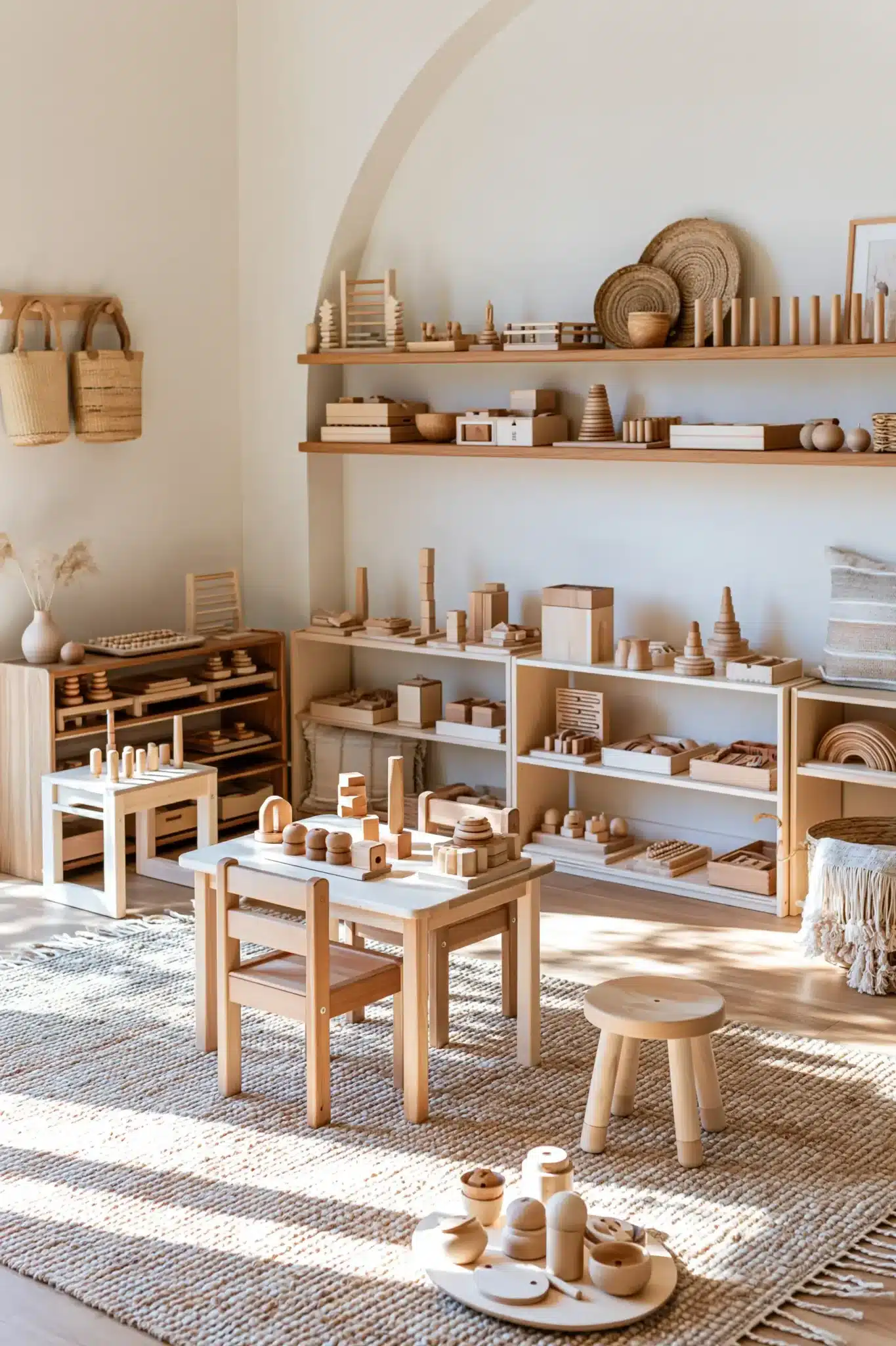 29 Montessori Playroom Ideas That Let Kids Actually Use the Room 25 montessori playroom