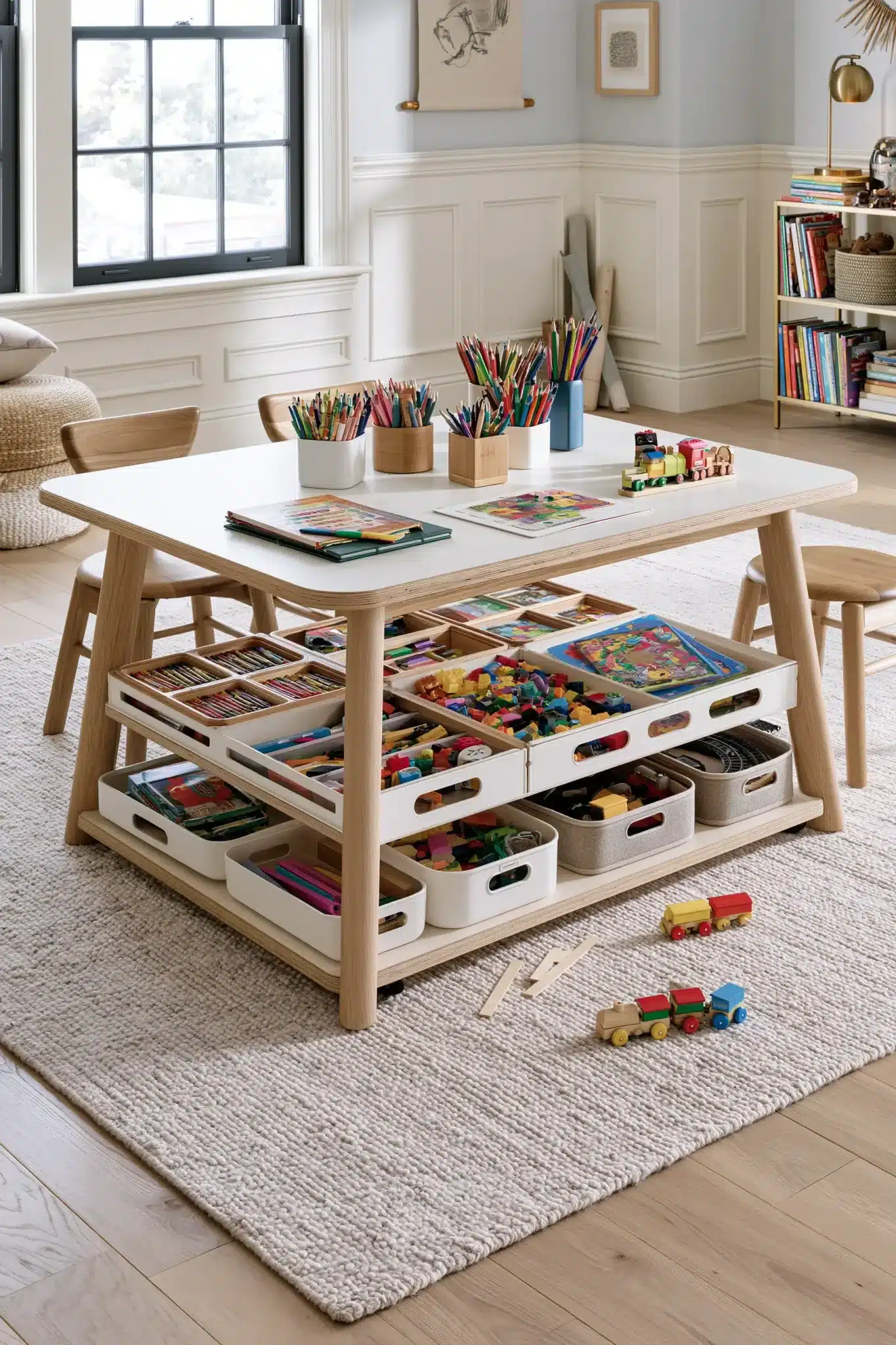 29 Playroom Storage Ideas to Tidy the Daily Mess 25 playroom storage