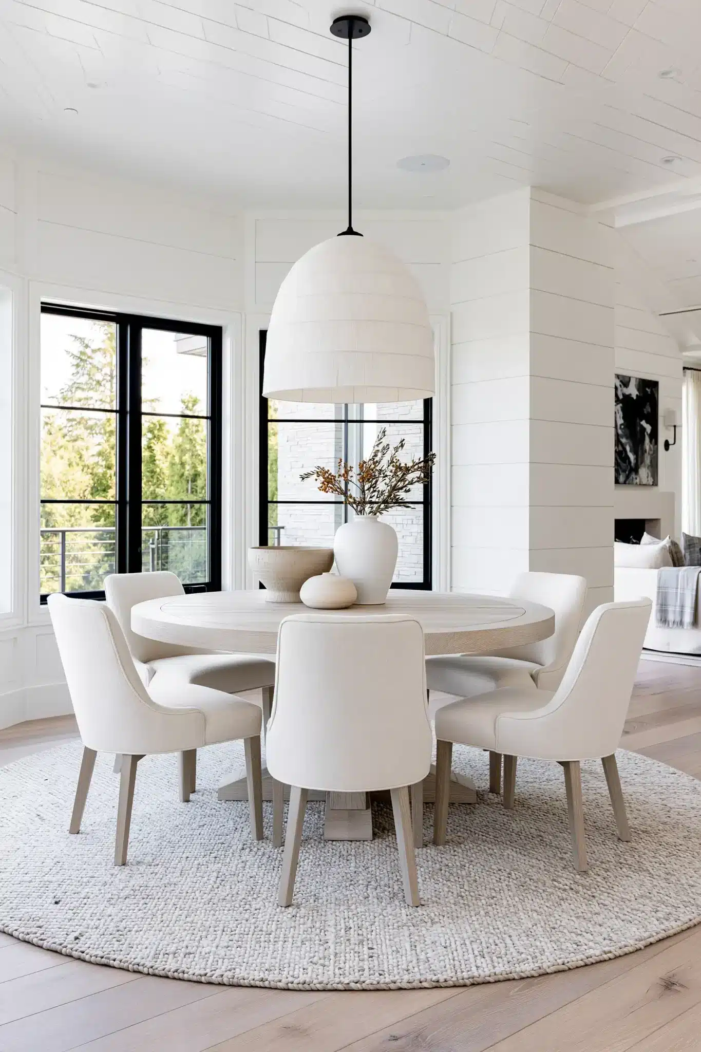 29 Round Table Dining Room Setups for Easier Conversation 25 round table dining room