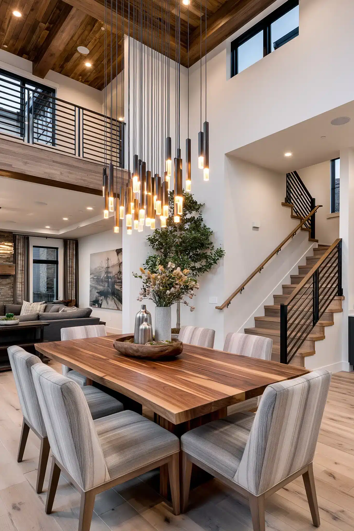 29 Dining Room Lighting Ideas for Every Hour of the Day 26 dining room lighting