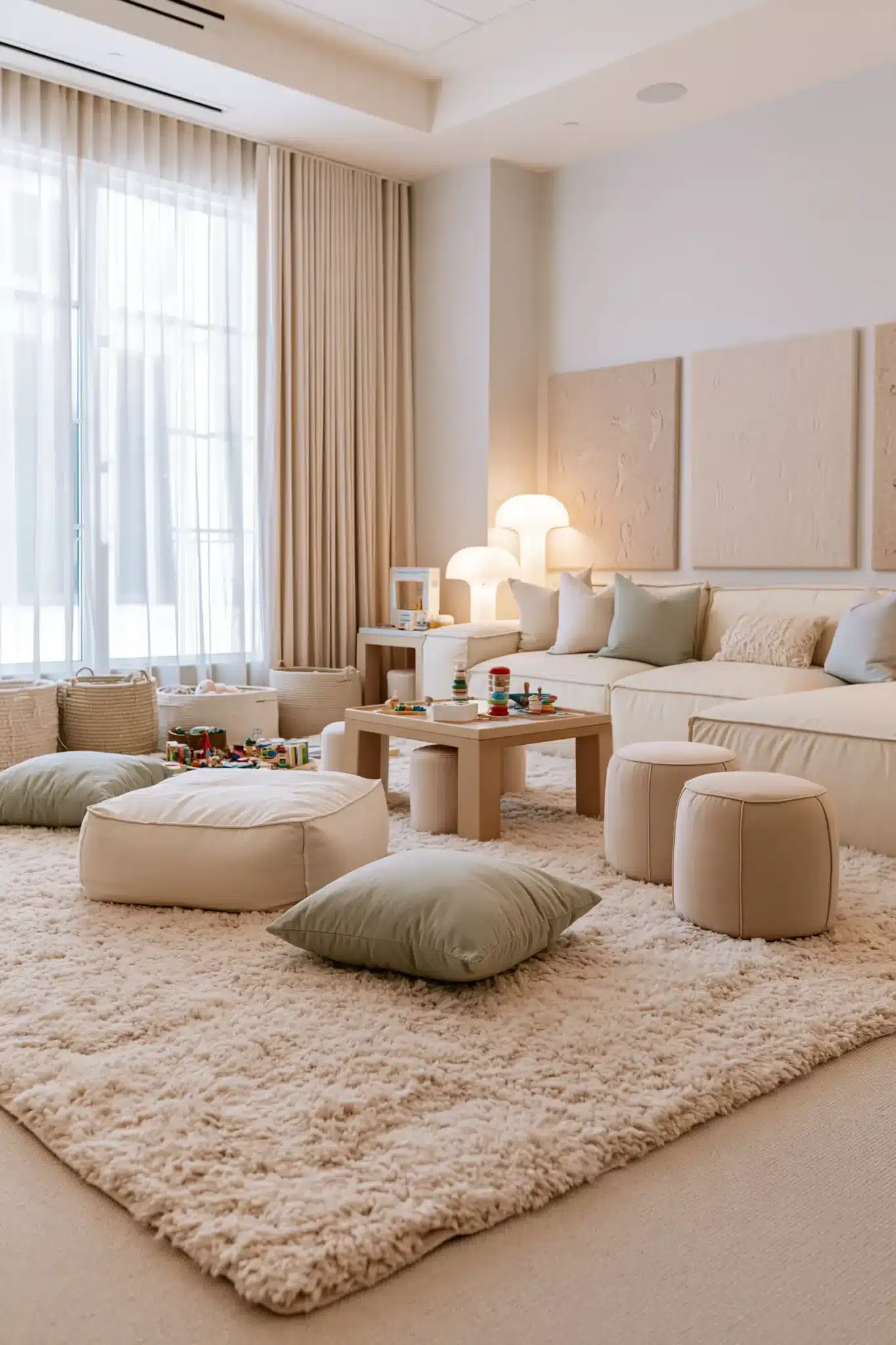 29 Family Room Playroom Ideas That Share the Space 27 family room playroom