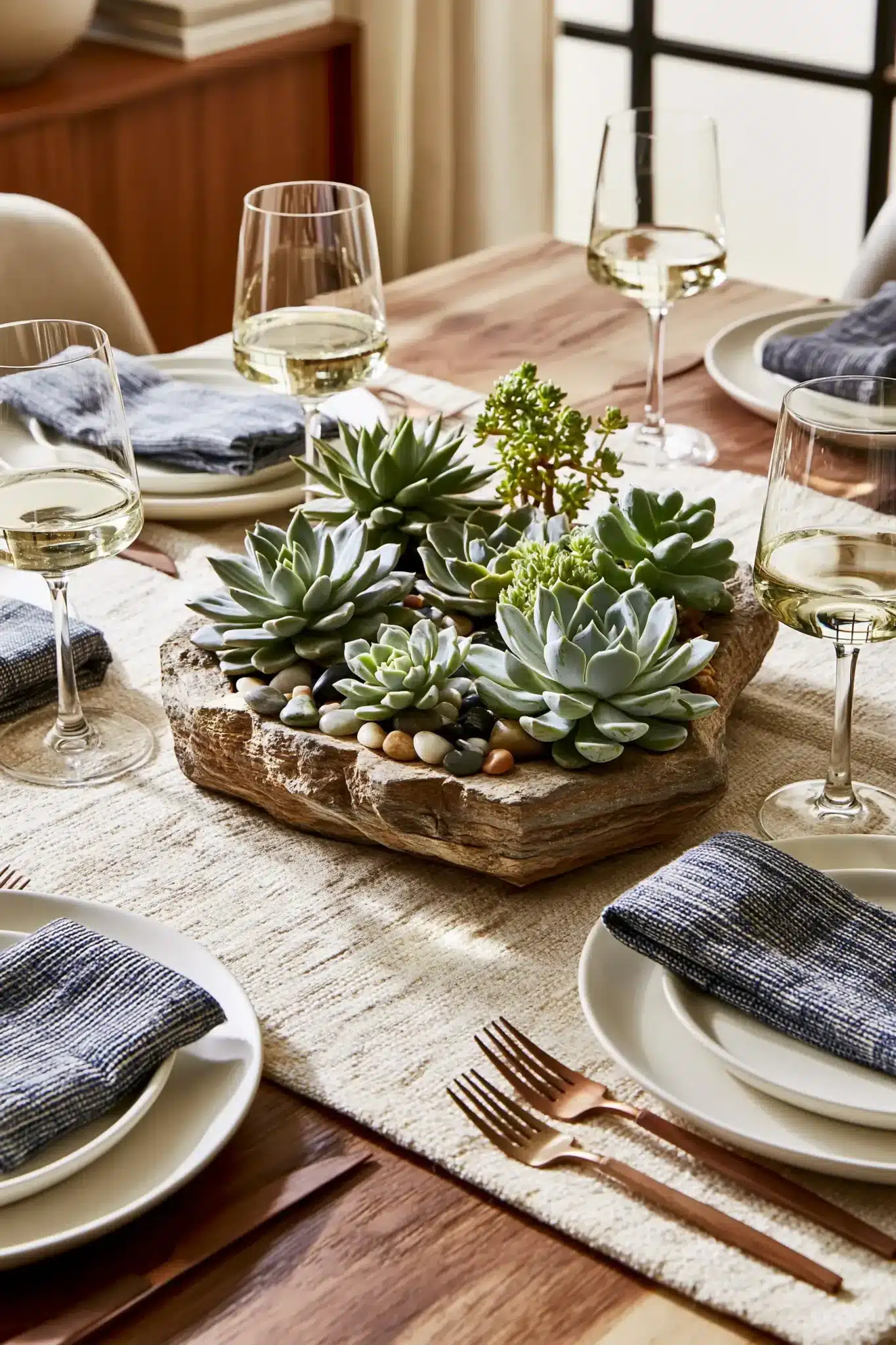 29 Dining Room Table Centerpiece Ideas You Can Build in Minutes 27 dining room table centerpiece ideas