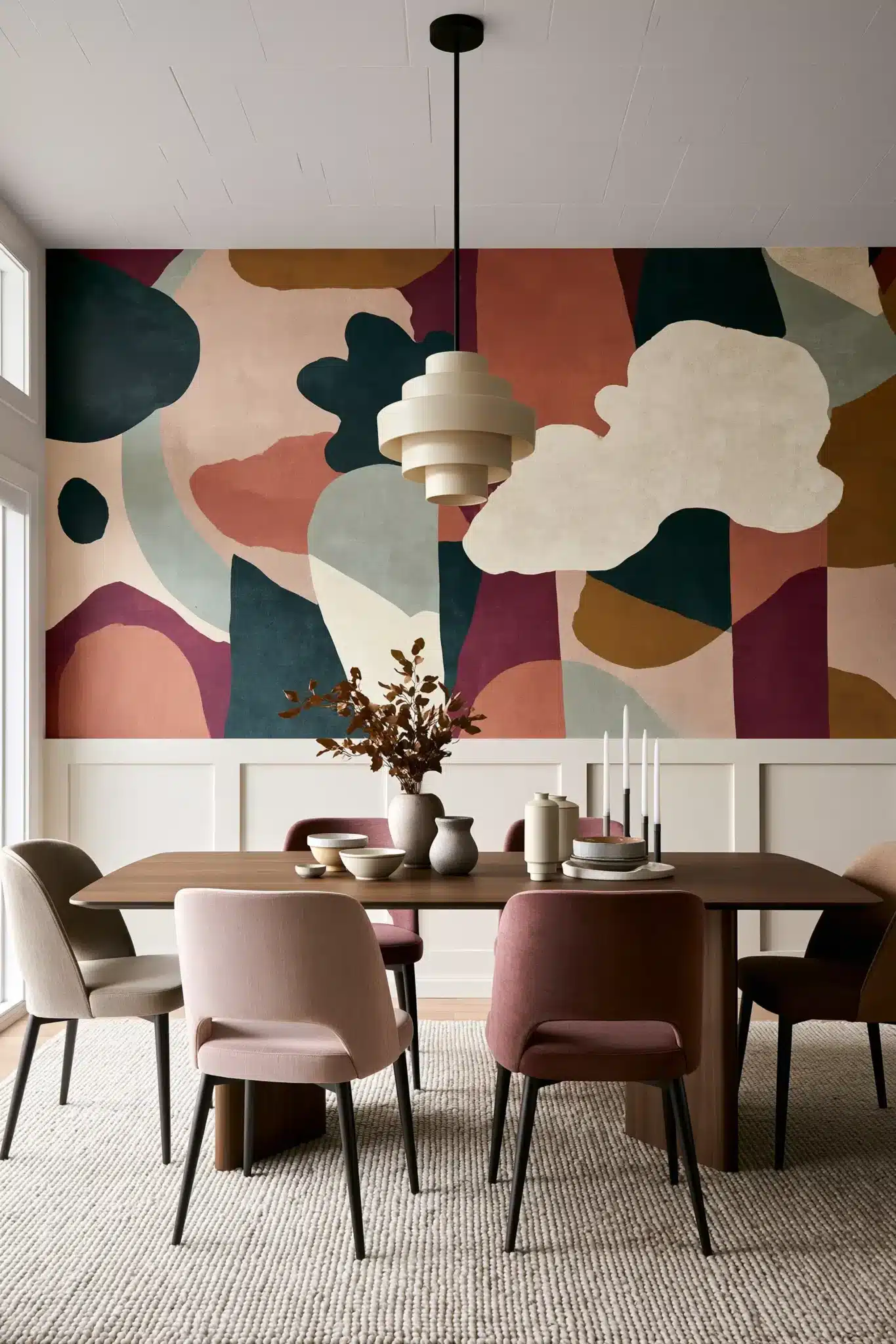 29 Dining Room Inspiration Looks From Calm to Bold 28 dining room inspiration