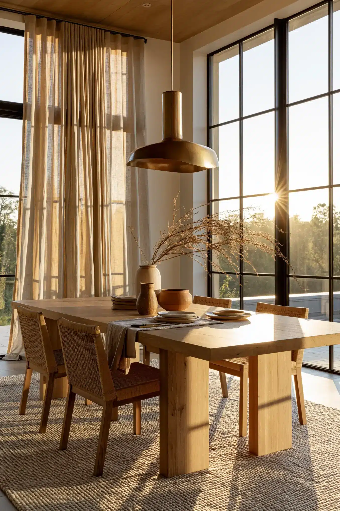 29 Boho Dining Room Ideas With Easy, Earthy Layers 29 boho dining room
