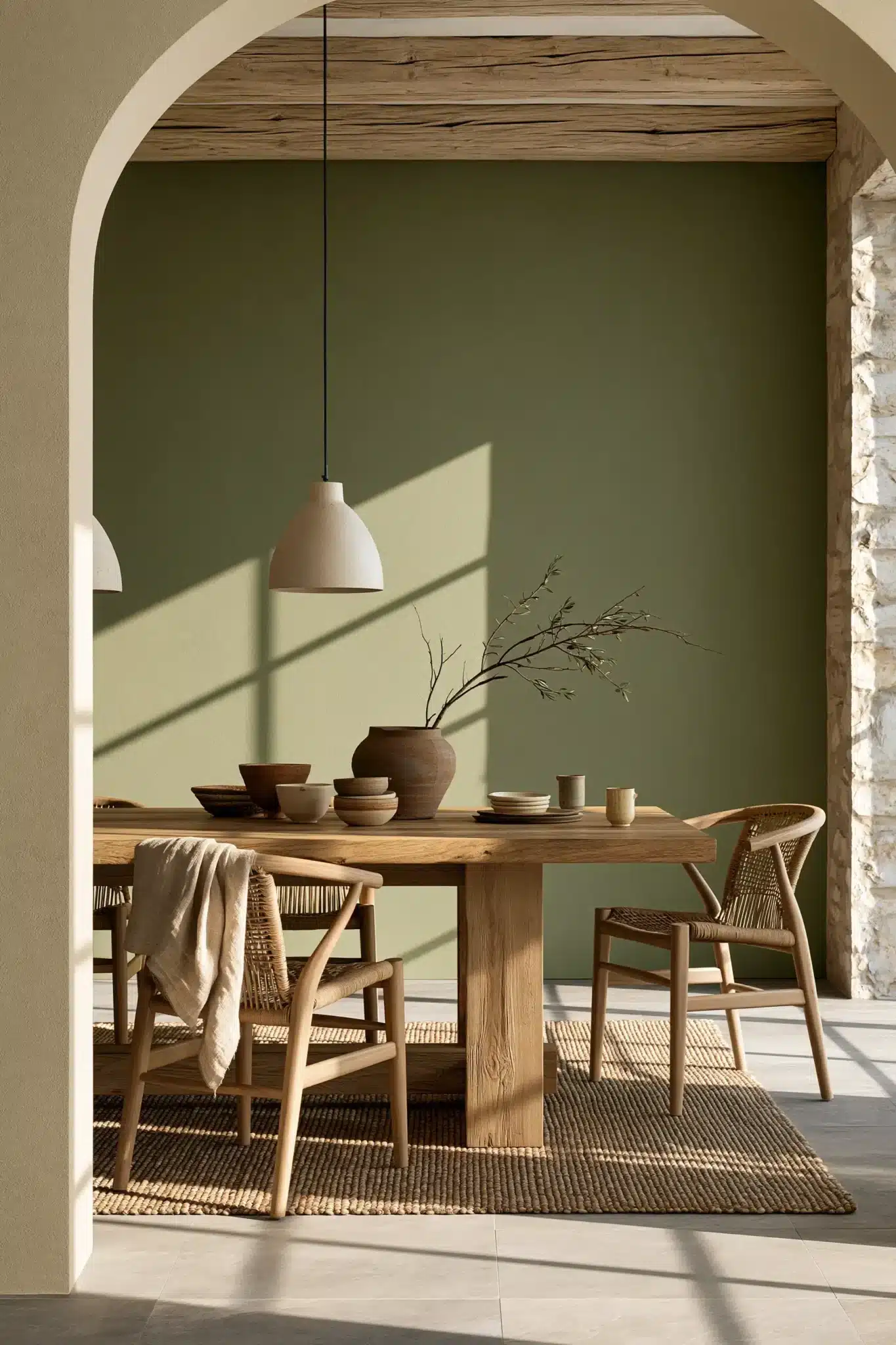 29 Green Dining Room Ideas for a Calmer, Warmer Wall 29 green dining room