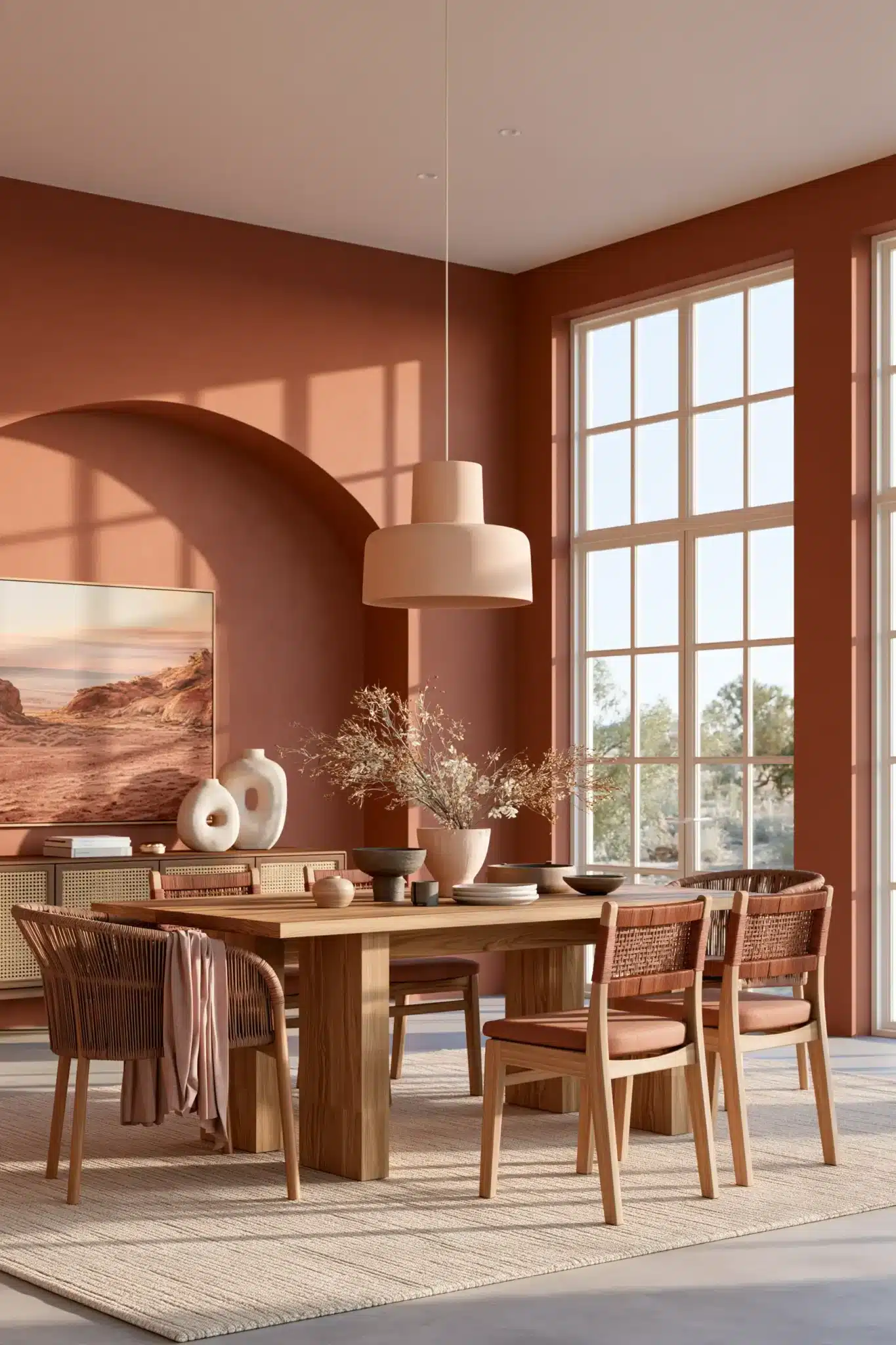 29 Boho Dining Room Ideas With Easy, Earthy Layers 3 boho dining room