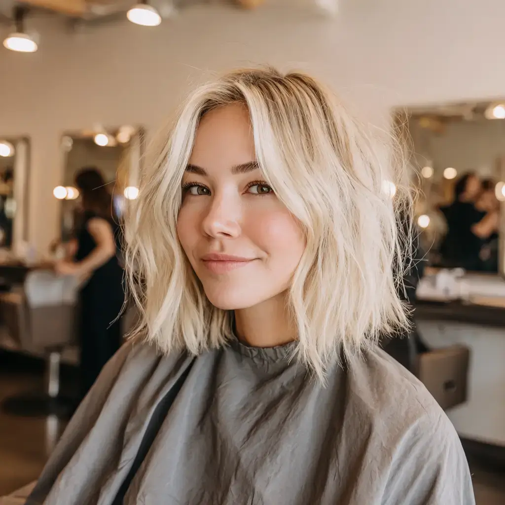 50 Best Haircuts for Round Faces, From Pixies to Long Layers 30 round face haircuts