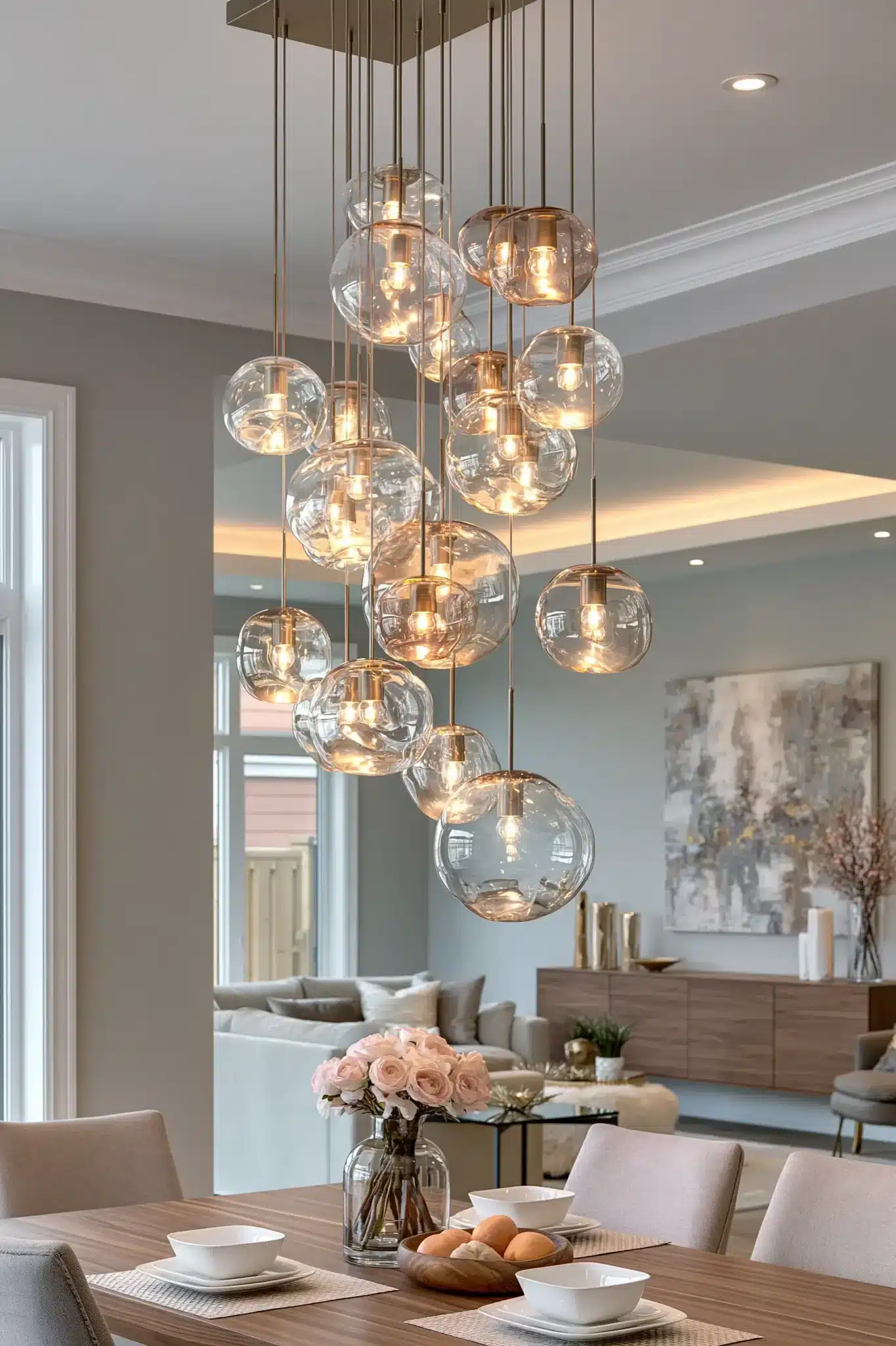 29 Dining Room Lighting Ideas for Every Hour of the Day 4 dining room lighting