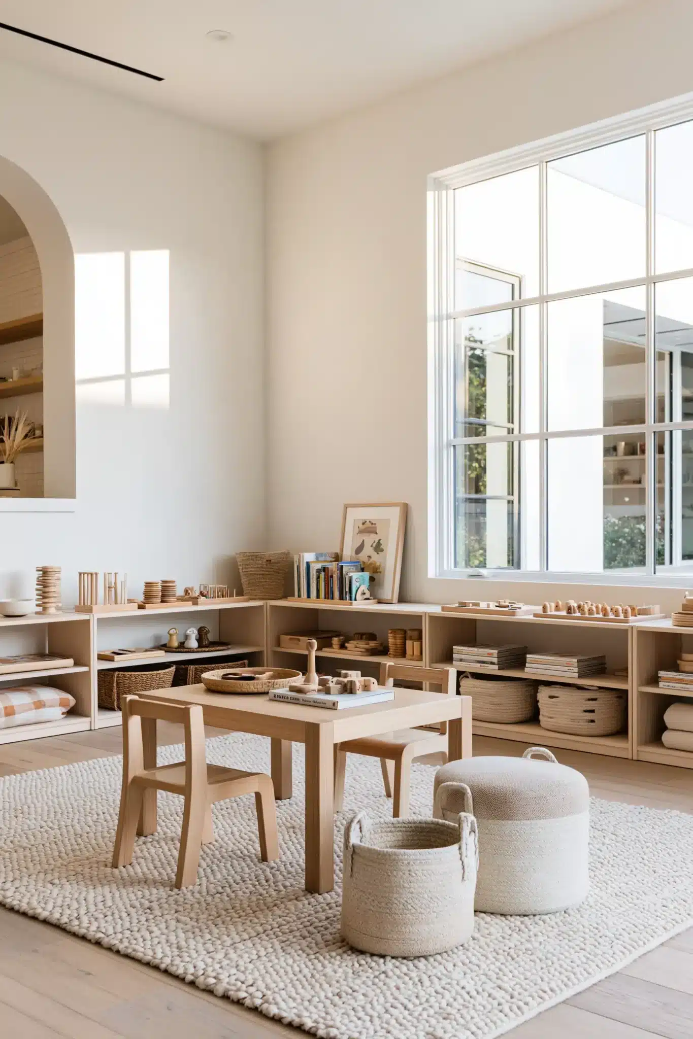 29 Montessori Playroom Ideas That Let Kids Actually Use the Room 5 montessori playroom