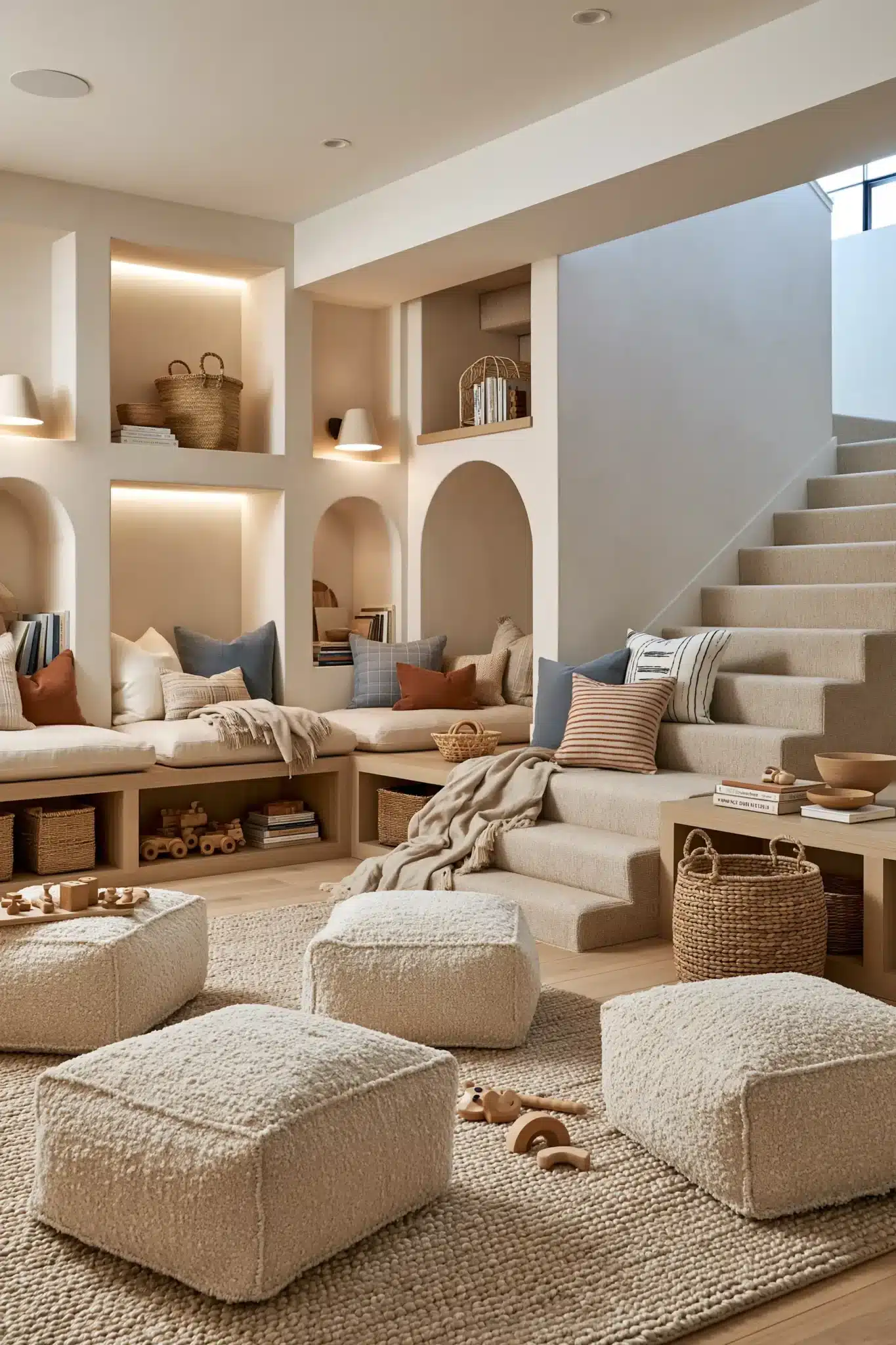 29 Basement Playroom Ideas That Turn Dead Space Into the Favorite Room 6 basement playroom